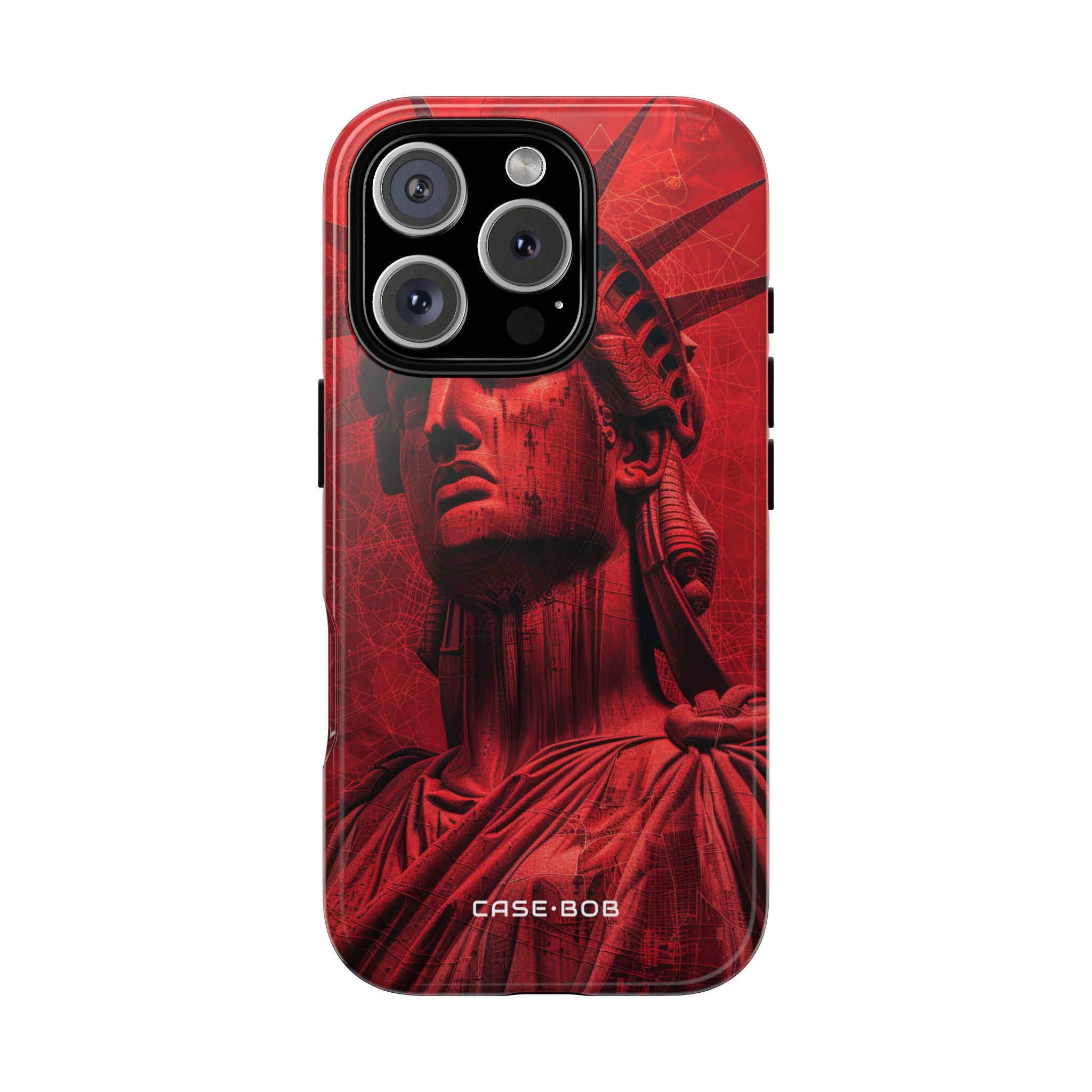Liberty Crimson iPhone 16 Pro Case - Tough