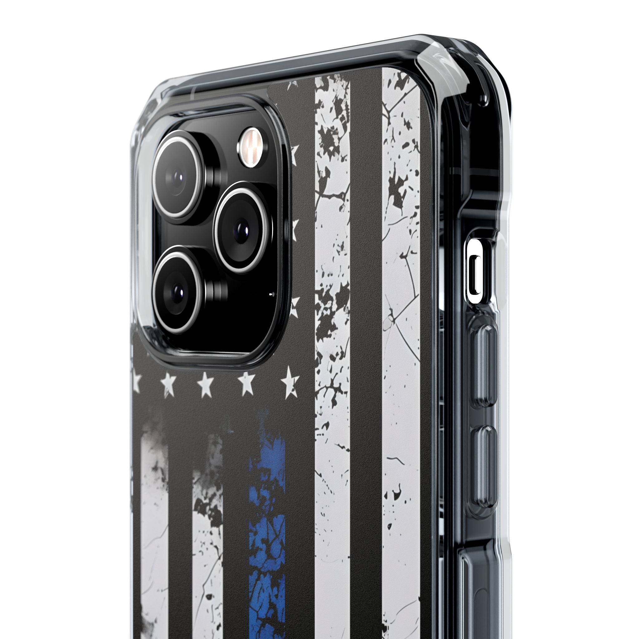 Blue Stripe Flag iPhone 14 Pro Max Case - Impact