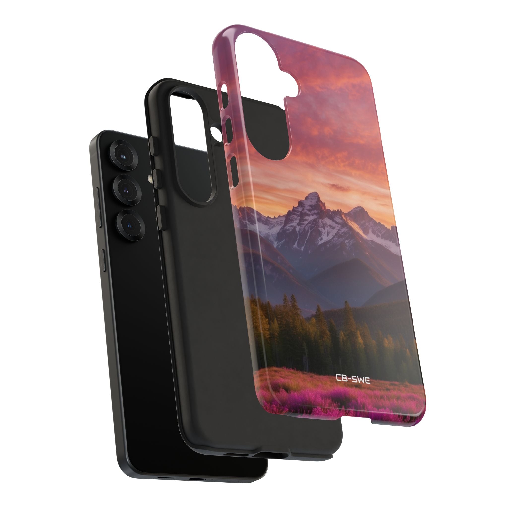 Mountain Peaks Glow - Samsung Case