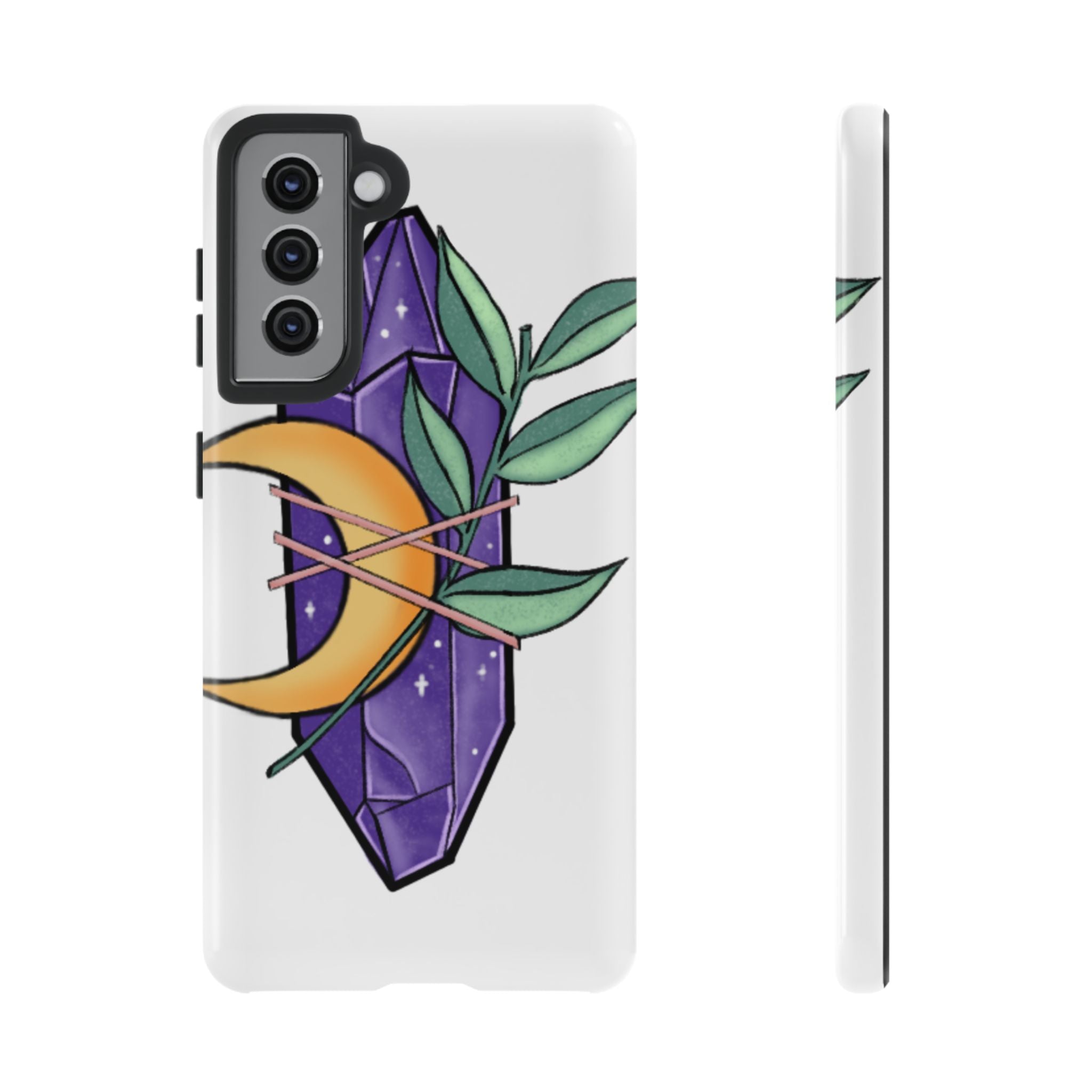 Mystical Moon Crystal - Samsung Case
