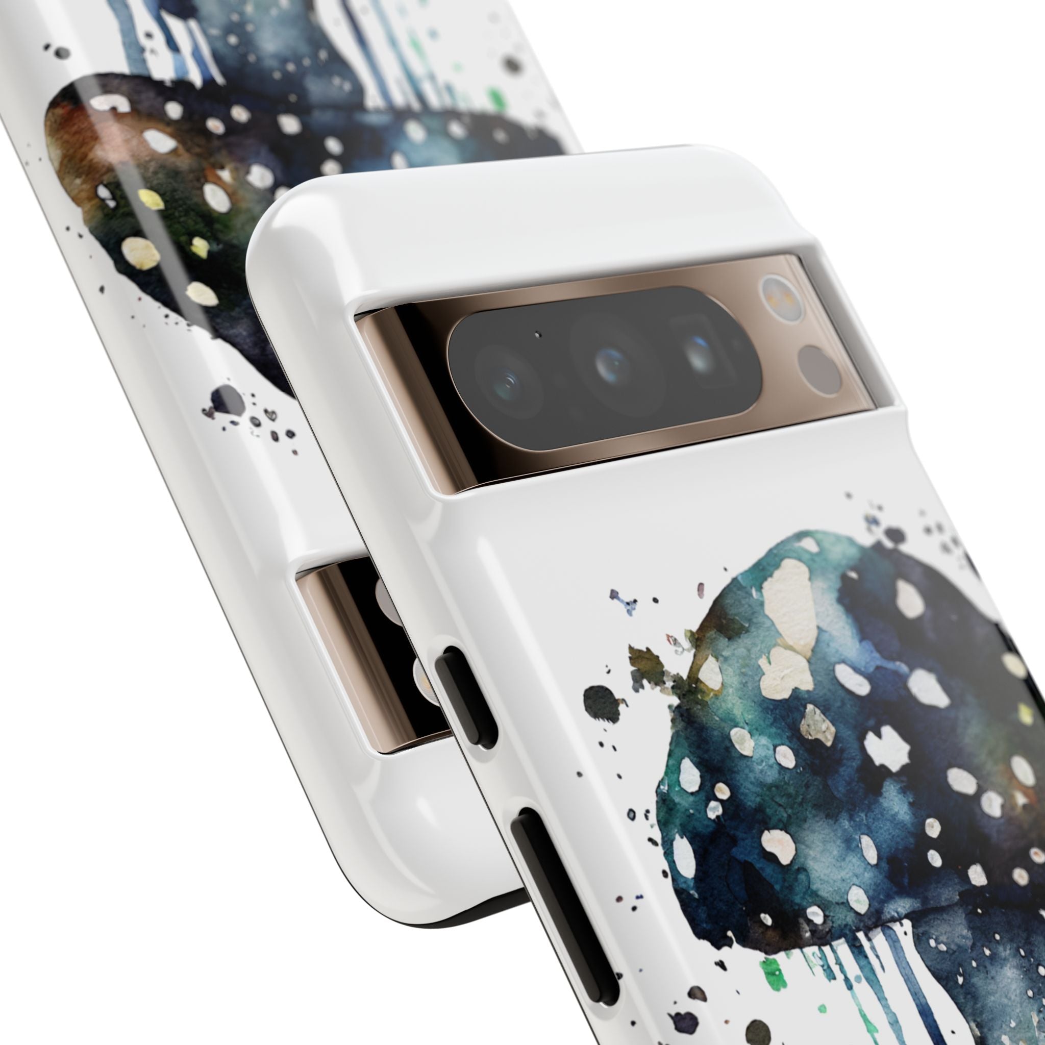 Whimsical Watercolor Mushroom - Google Pixel Case