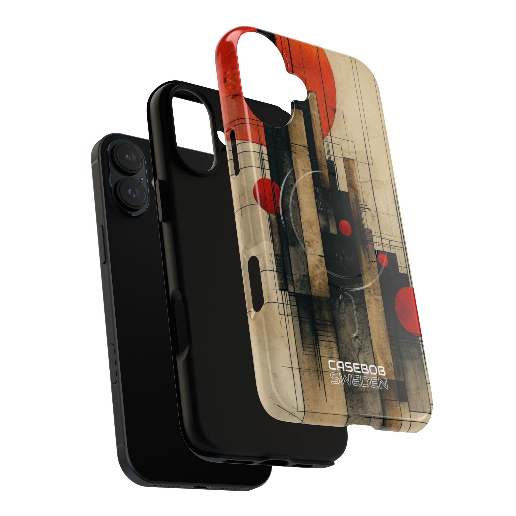 Geometric Cityscape Essence iPhone 16 - Tough+