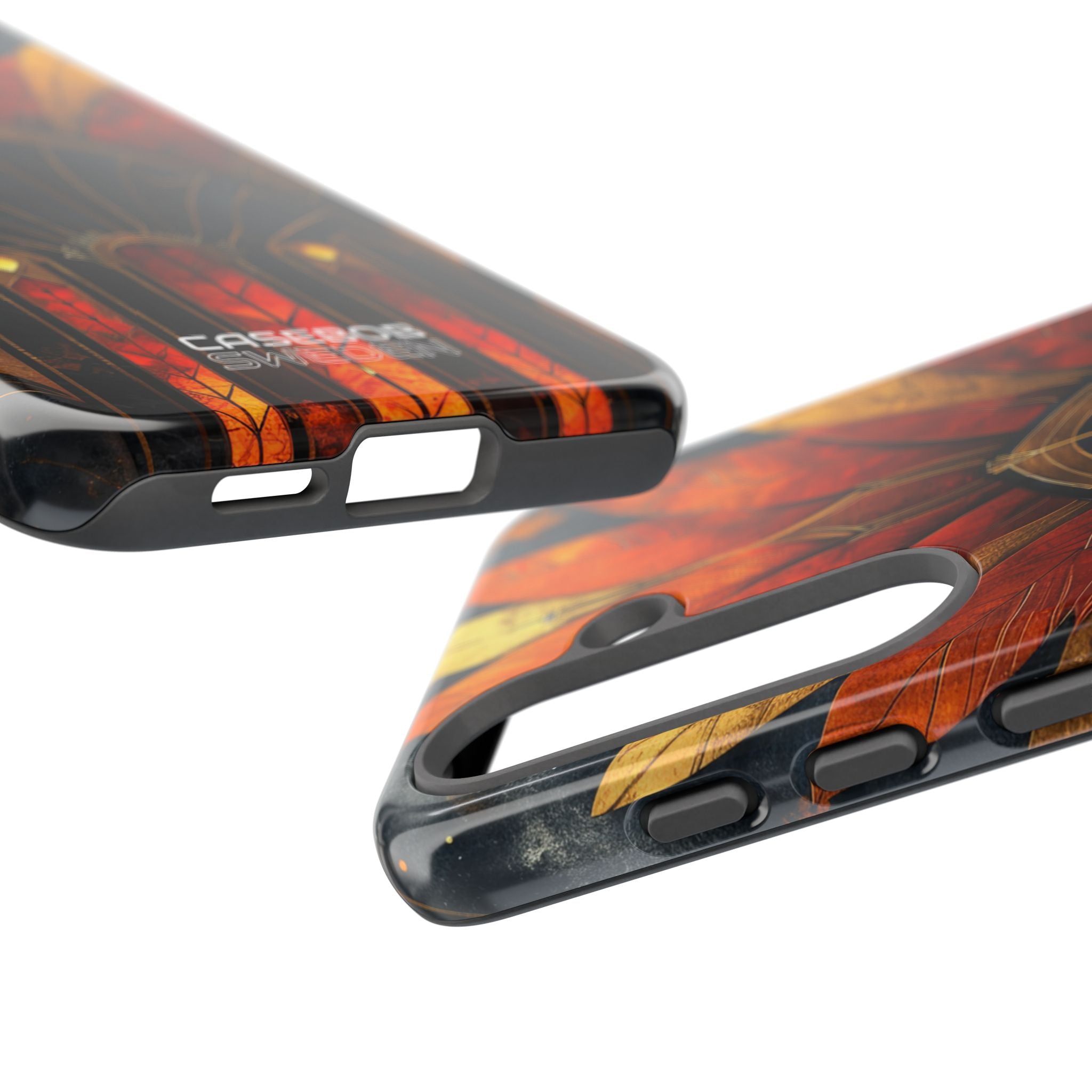 Golden Arch Leaves Samsung S25 - Tough