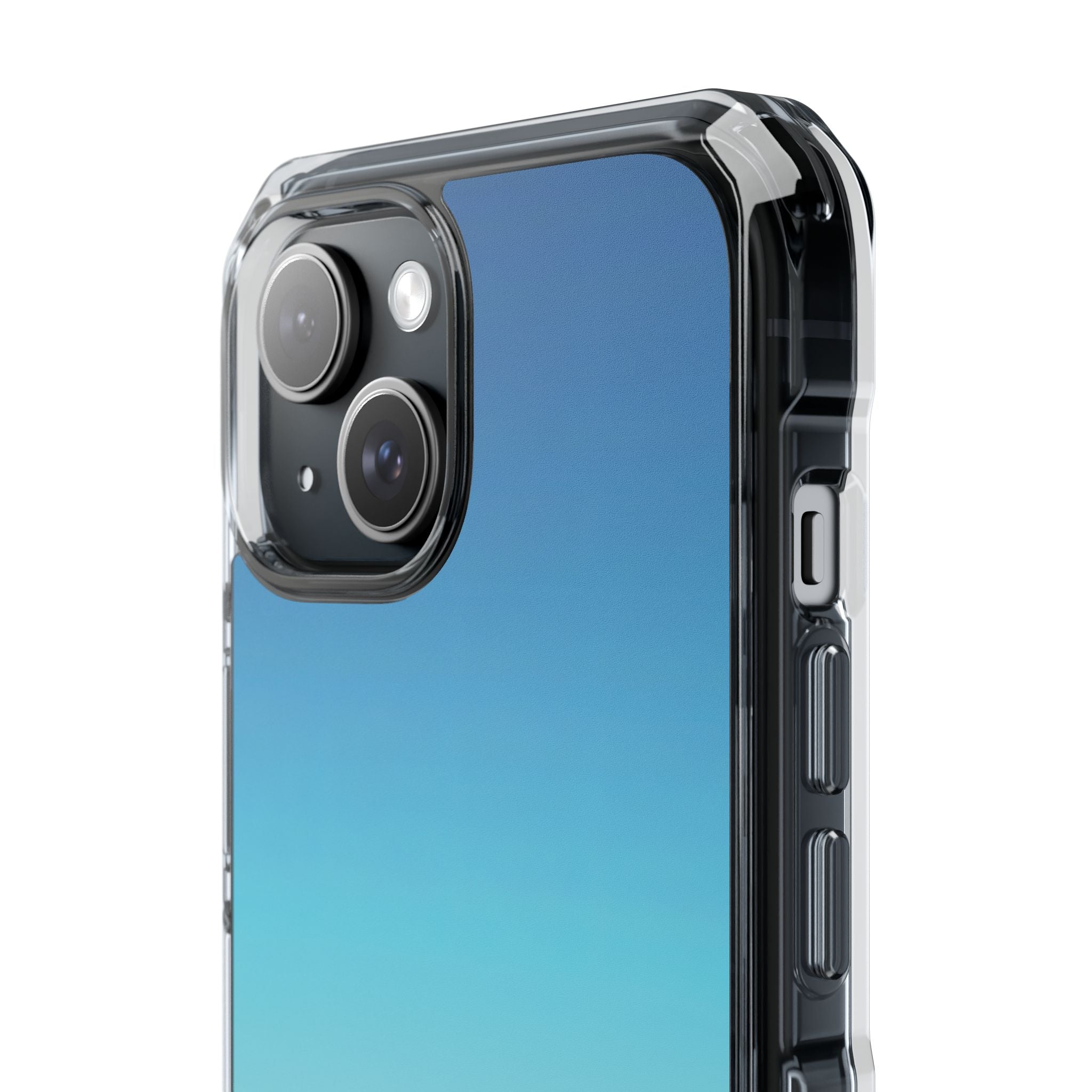 Blue Horizon Gradient iPhone 15 - Impact Clear+