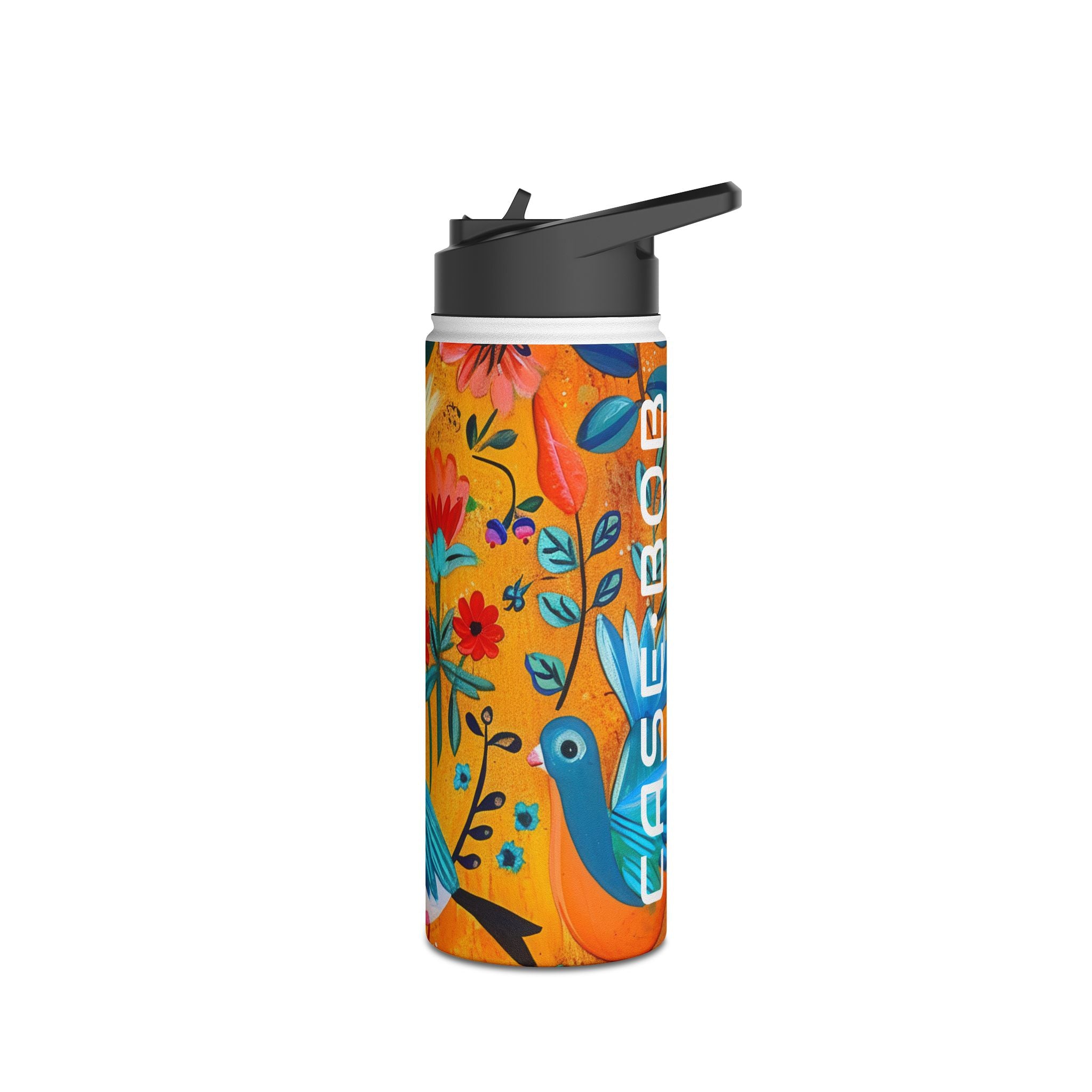 Bluebird Bloom - Stainless Steel Water Bottle