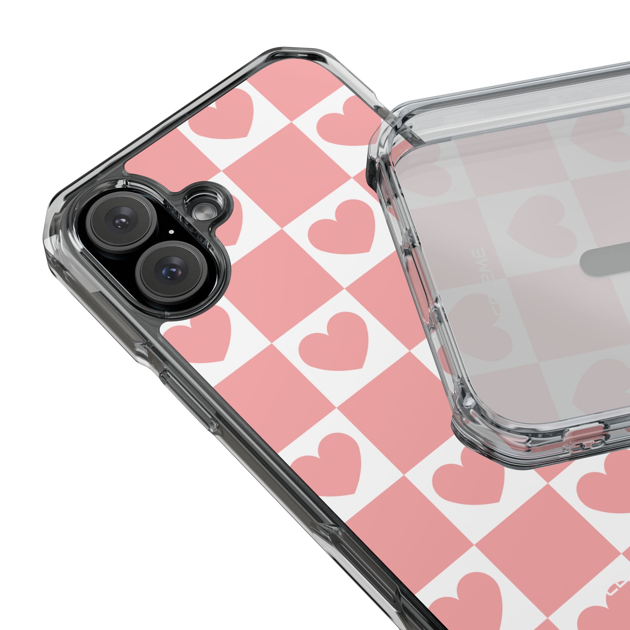 Love Checkered Harmony iPhone Case - Impact