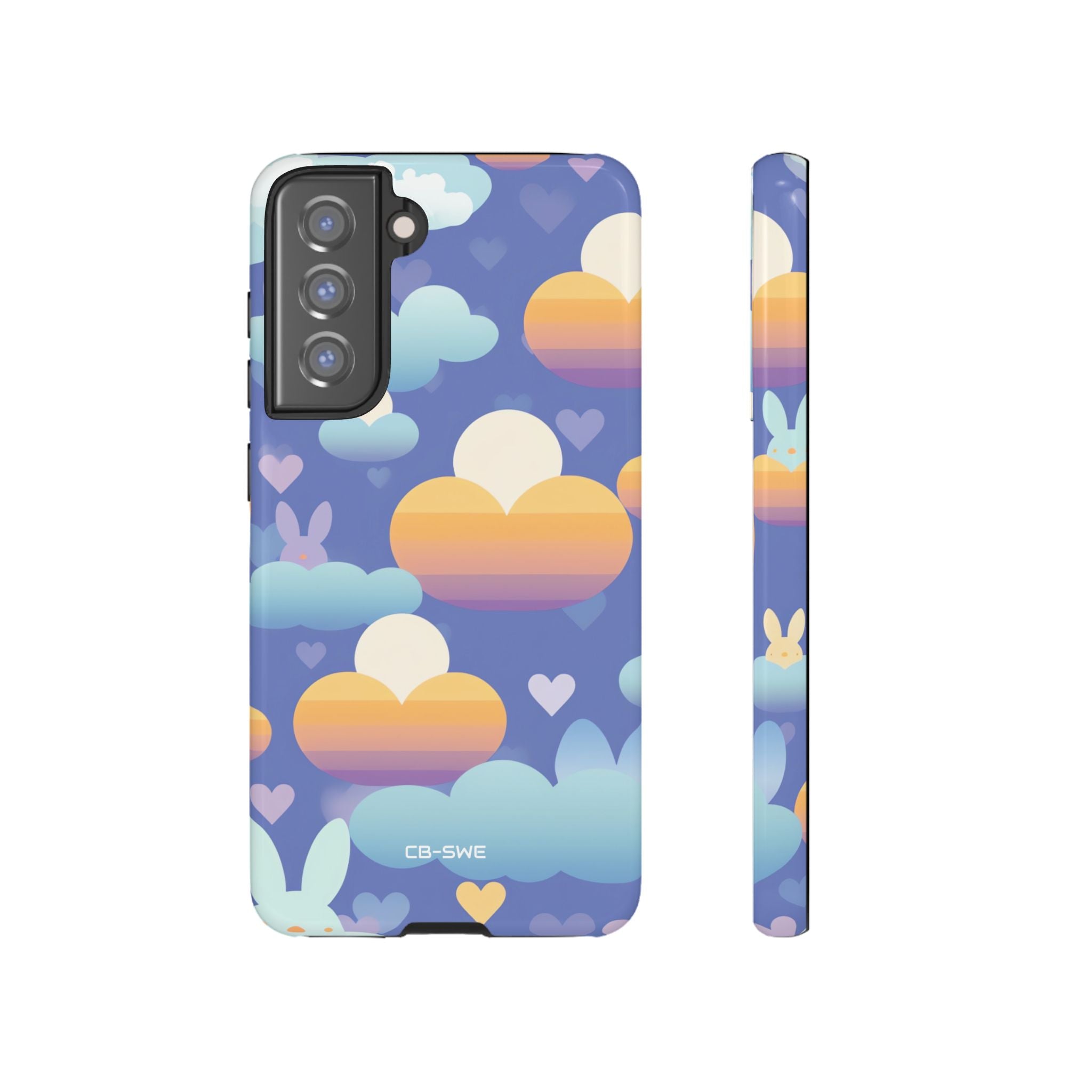 Bunnies Dance Among Clouds - Samsung Case