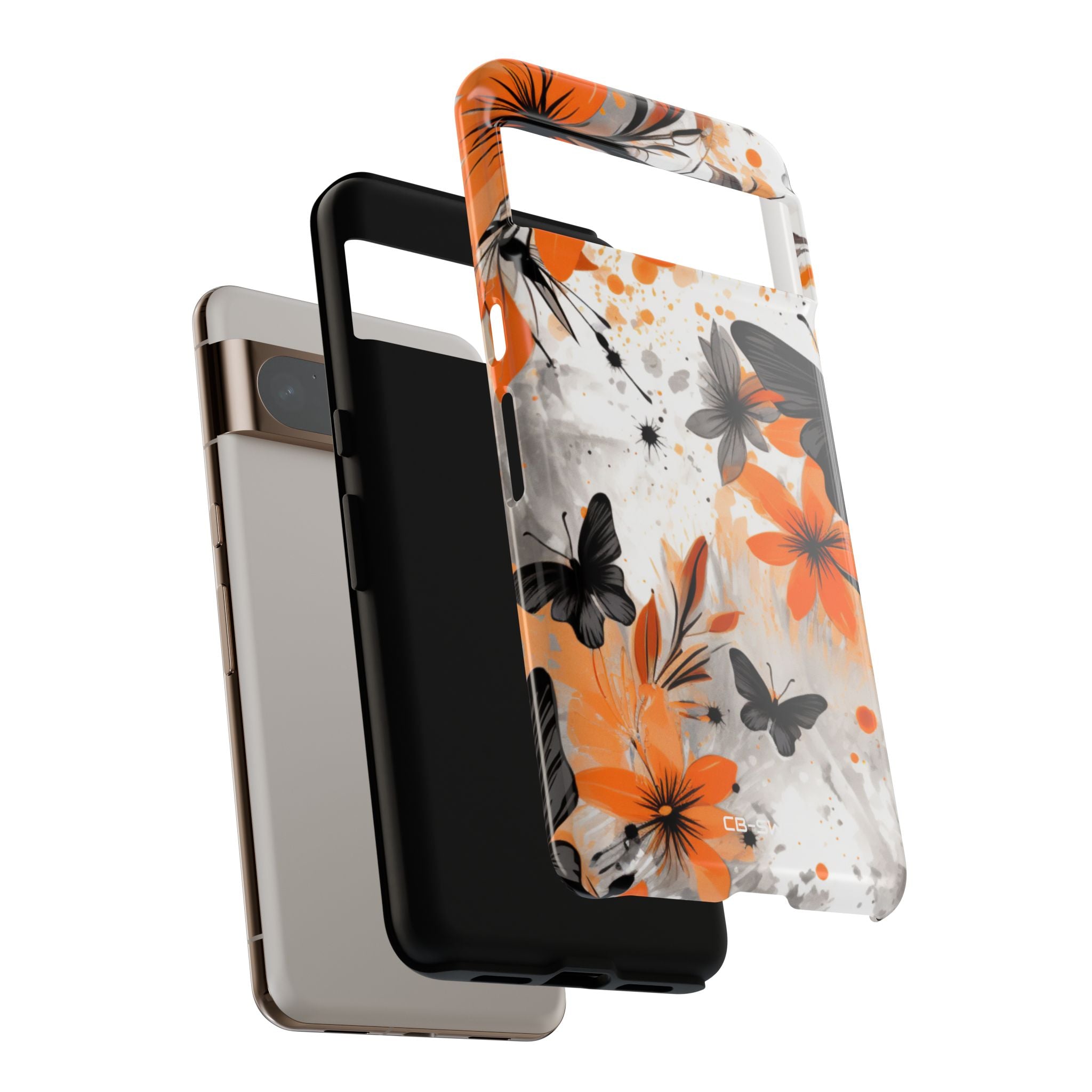 Vibrant Floral Dance - Google Pixel Case