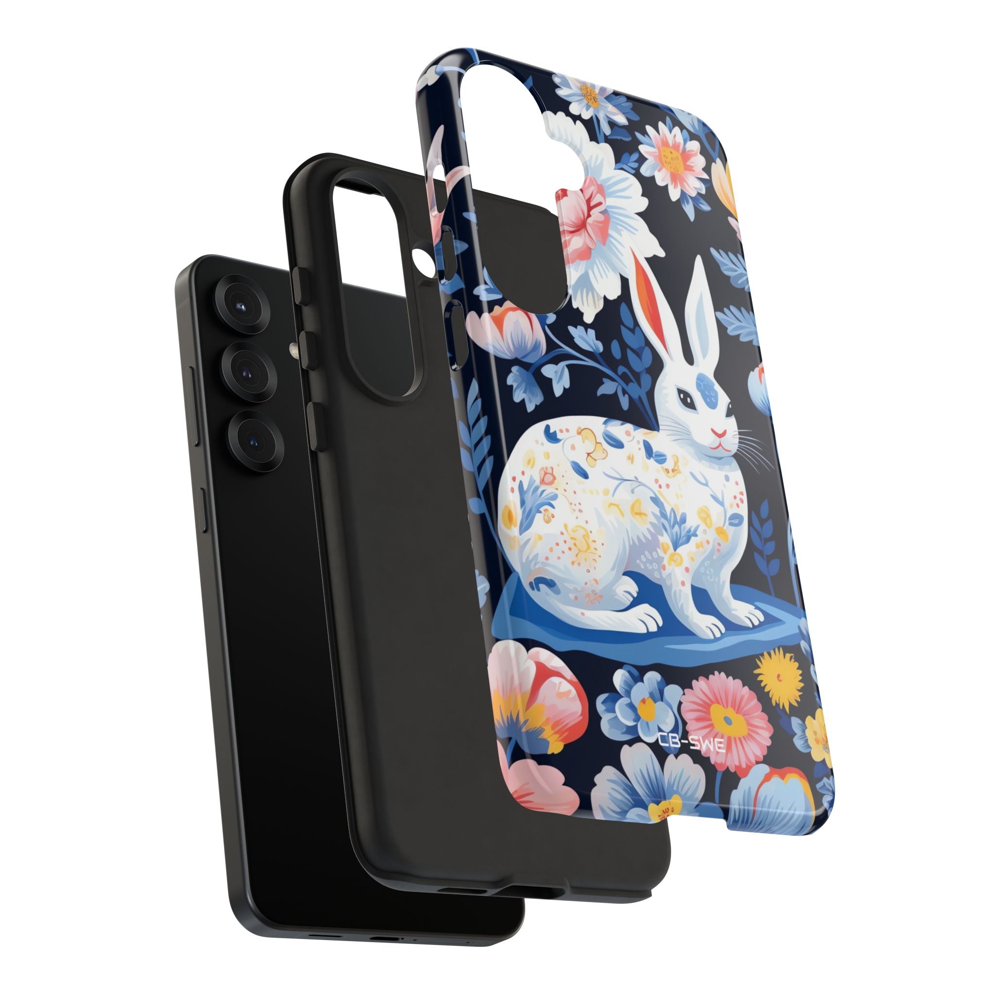 Floral Rabbit Dances - Samsung Case