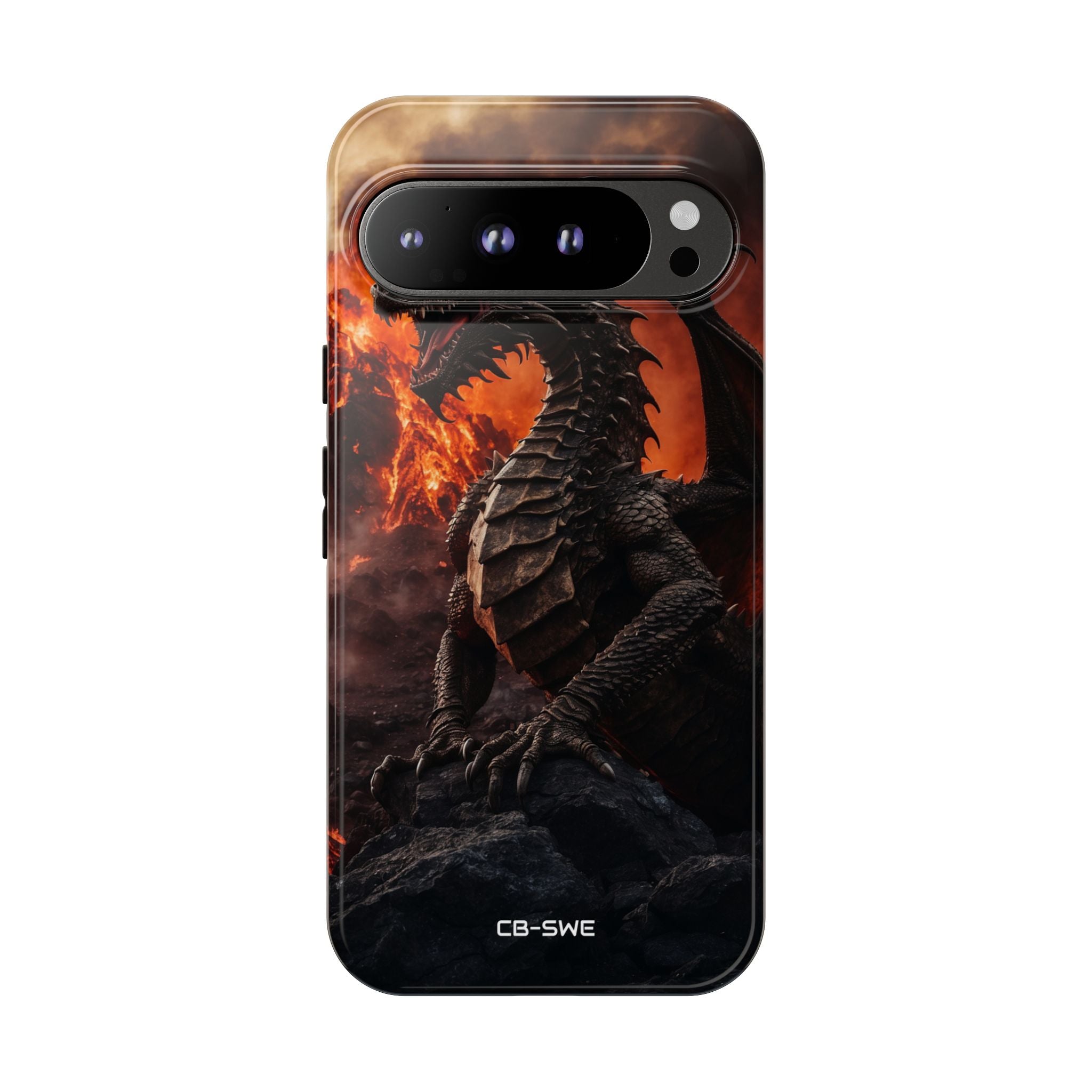 Fiery Dragon Soars - Google Pixel Case