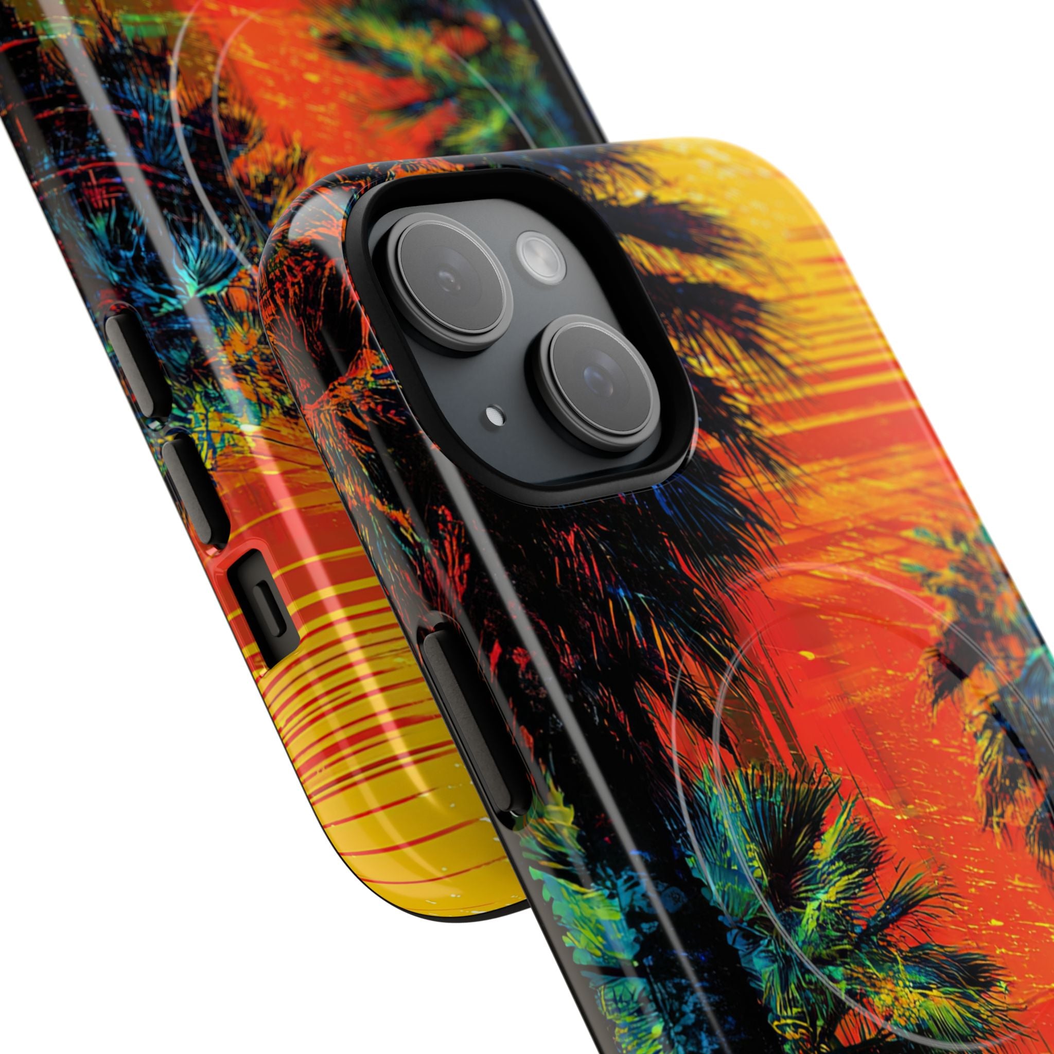 Tropical Sunburst iPhone 15 Case - Tough+
