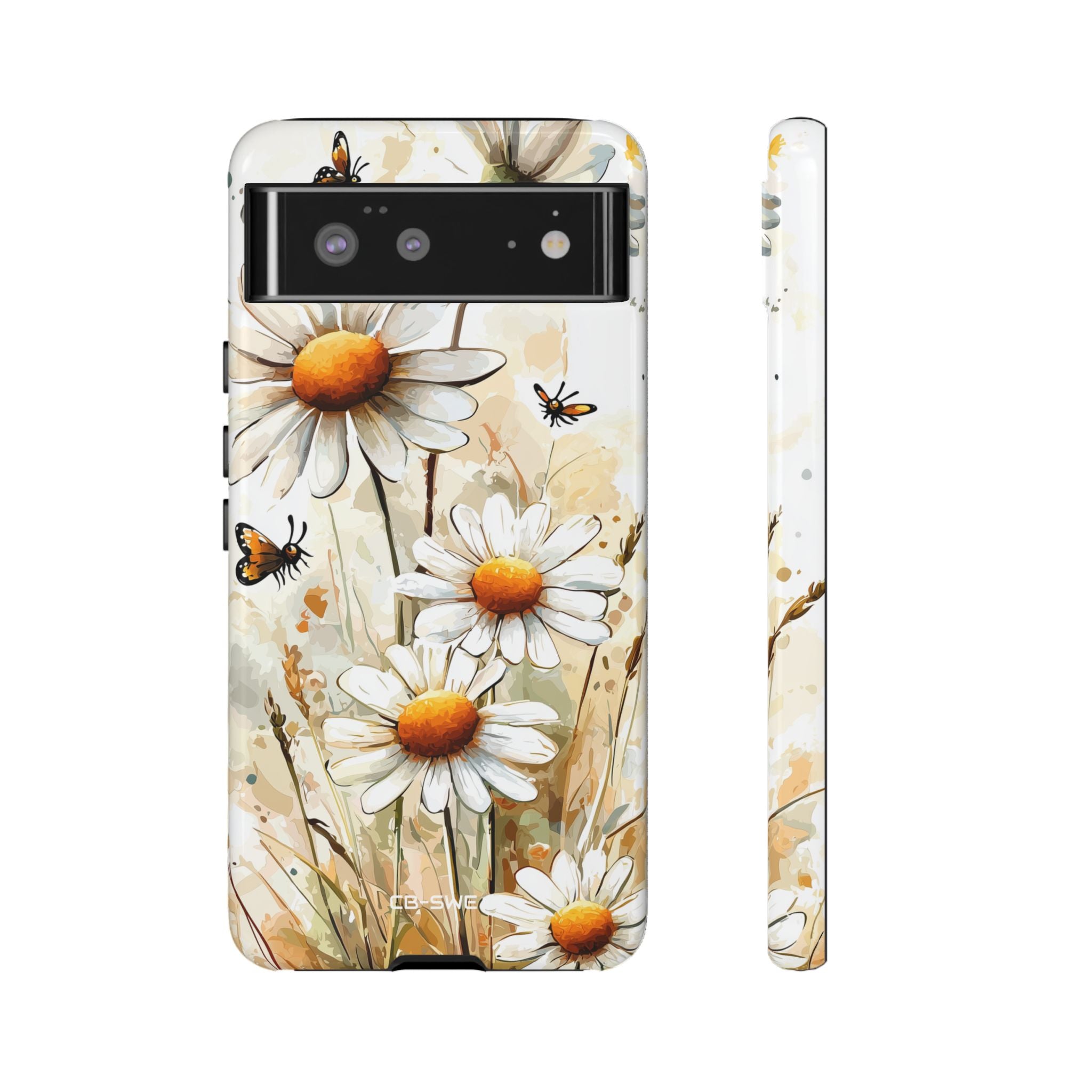 Daisies Dance Light - Google Pixel Case