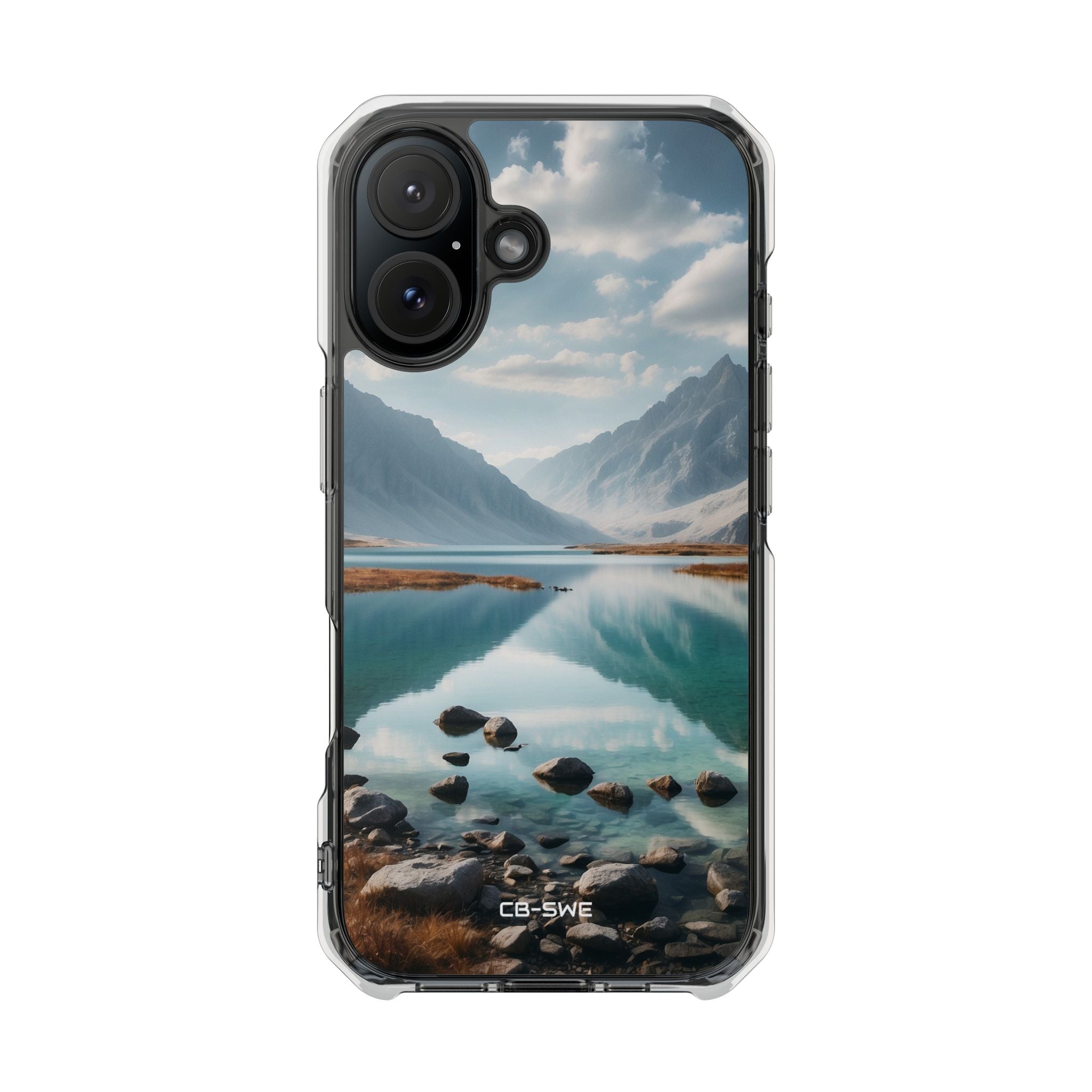 Mountain Reflections Swim iPhone Case - Impact
