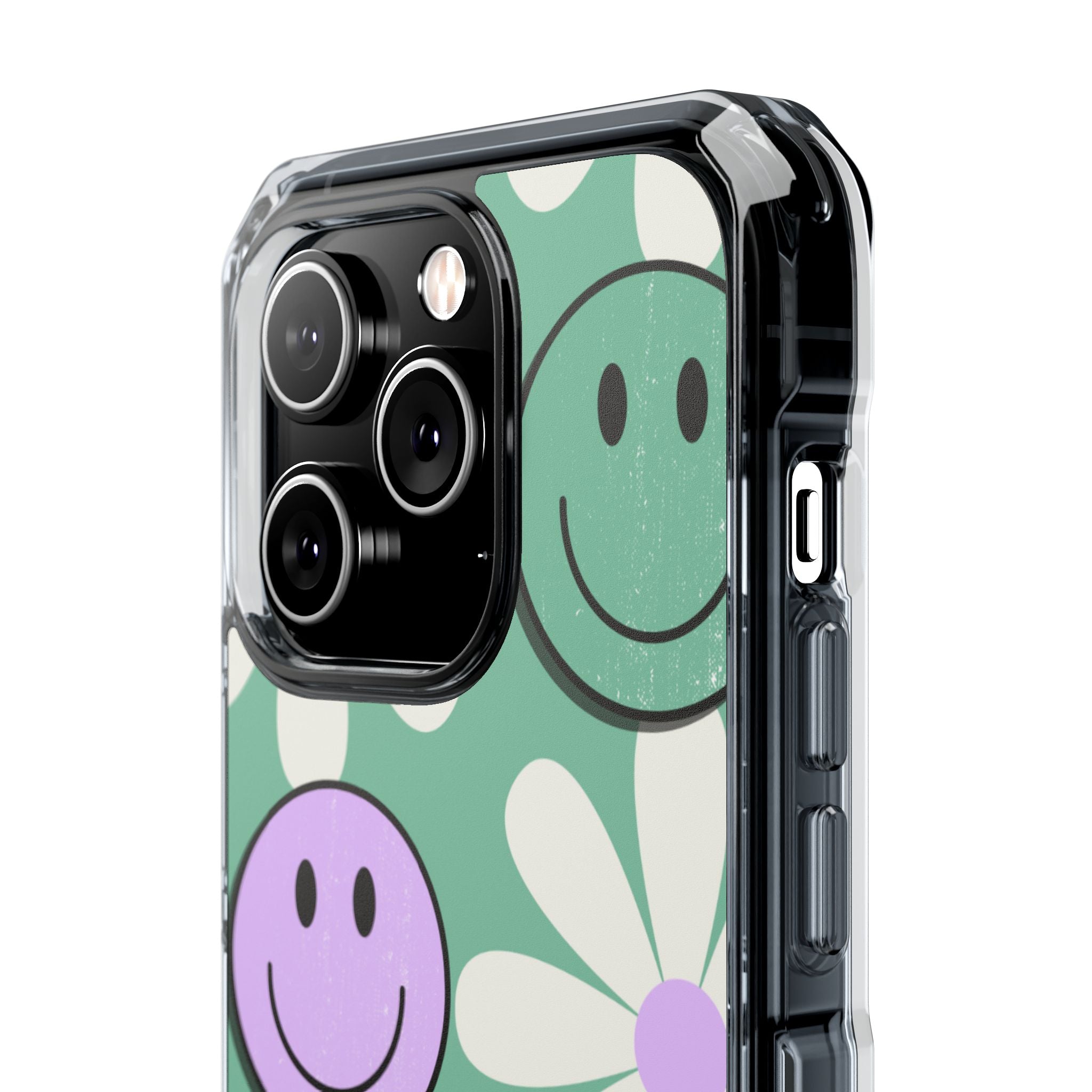 Playful Retro Blooms iPhone Case - Impact