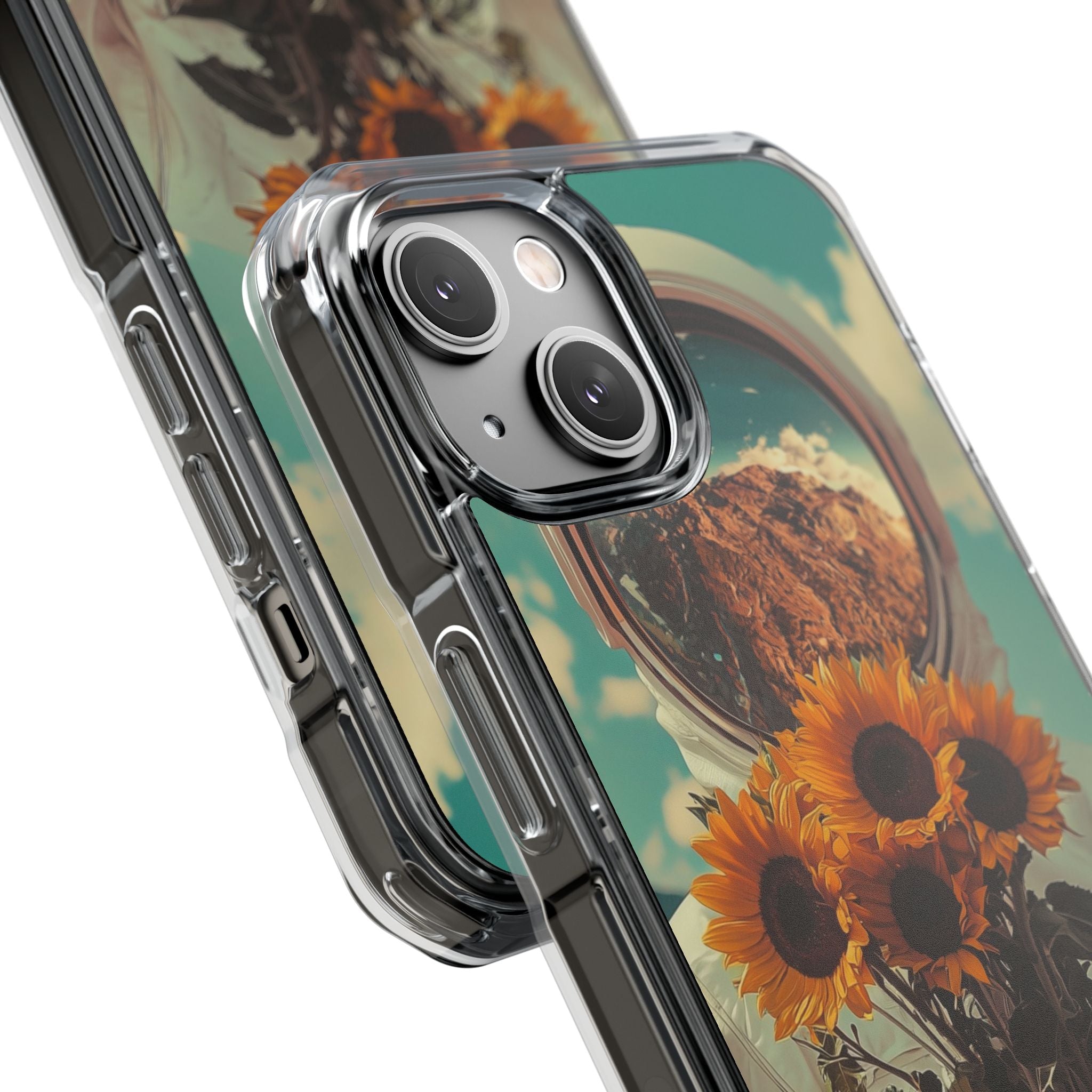 Sunflower Astronaut iPhone 14 Case - Impact