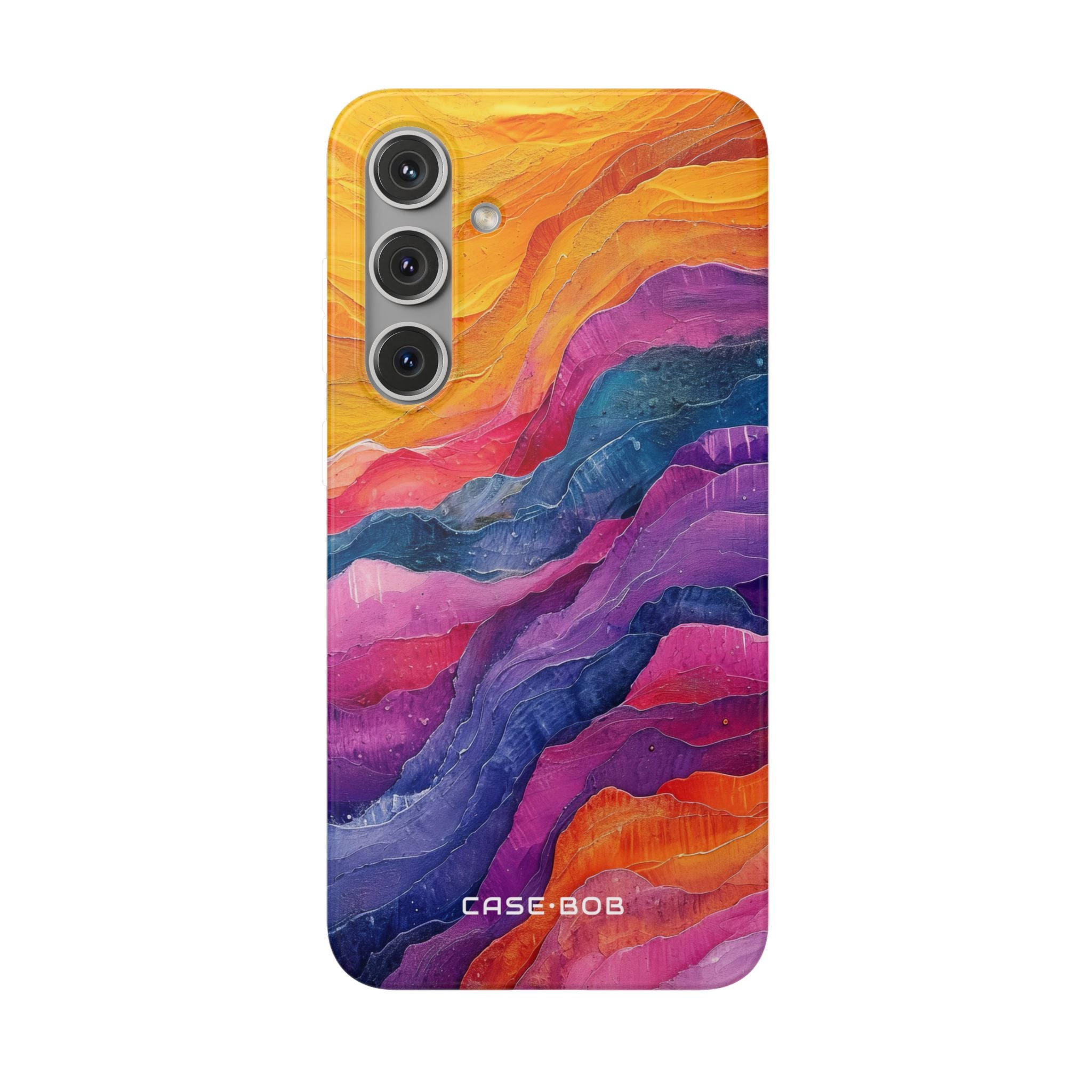 Vibrant Flow Samsung S24 Plus Case - Soft