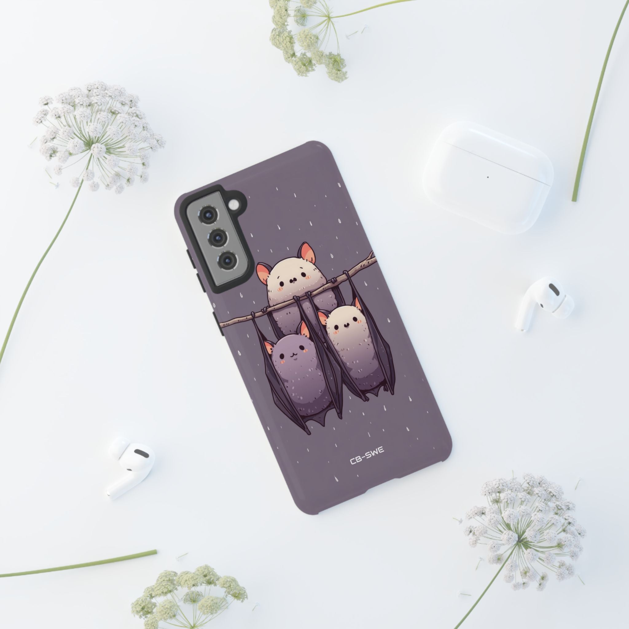 Bats Hang Playfully - Samsung Case