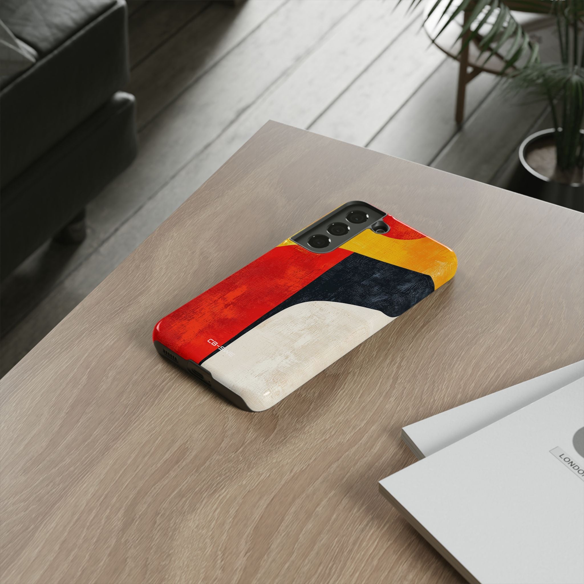 Vibrant Flowing Shapes - Samsung Case