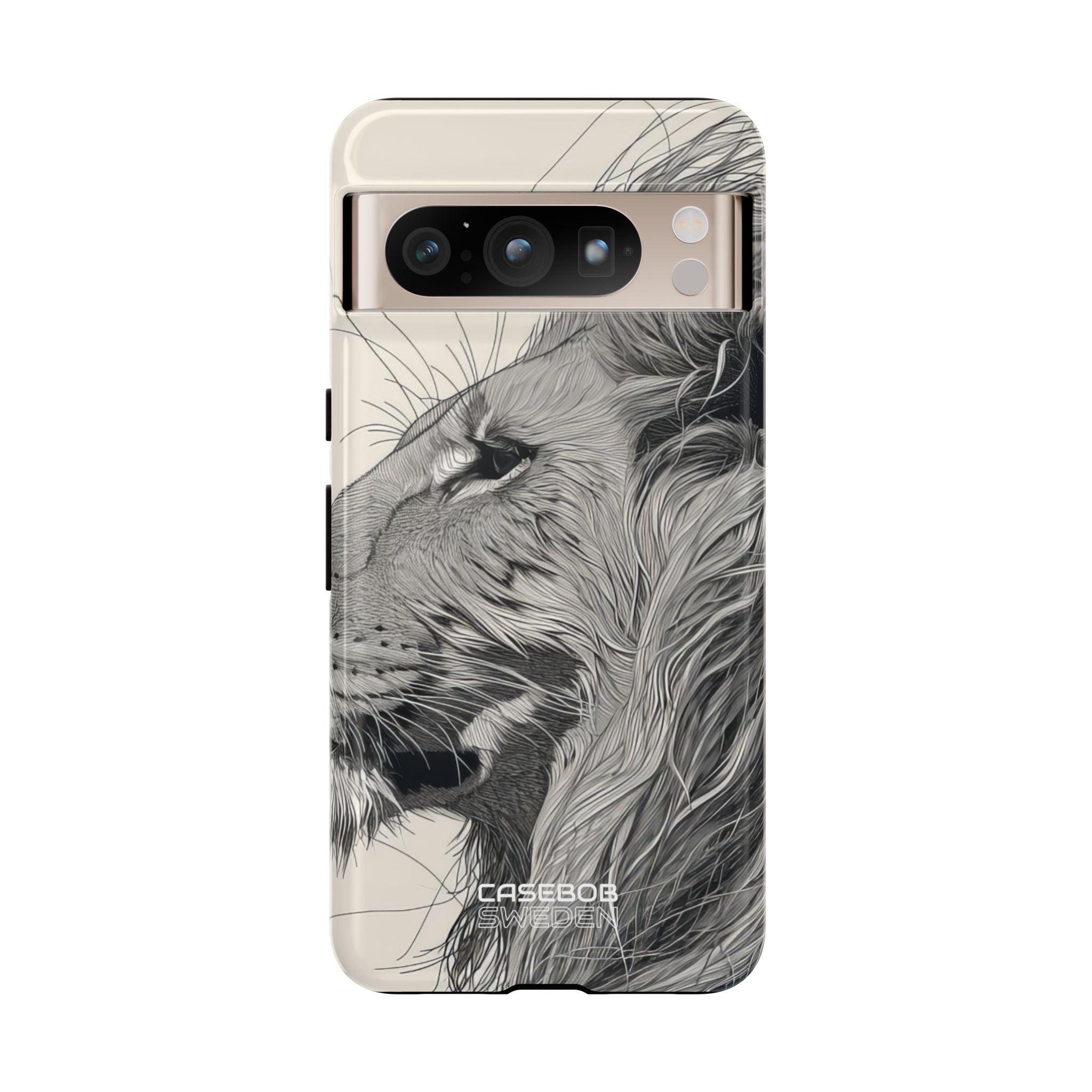 Majestic Lion Profile Google Pixel 8 - Tough