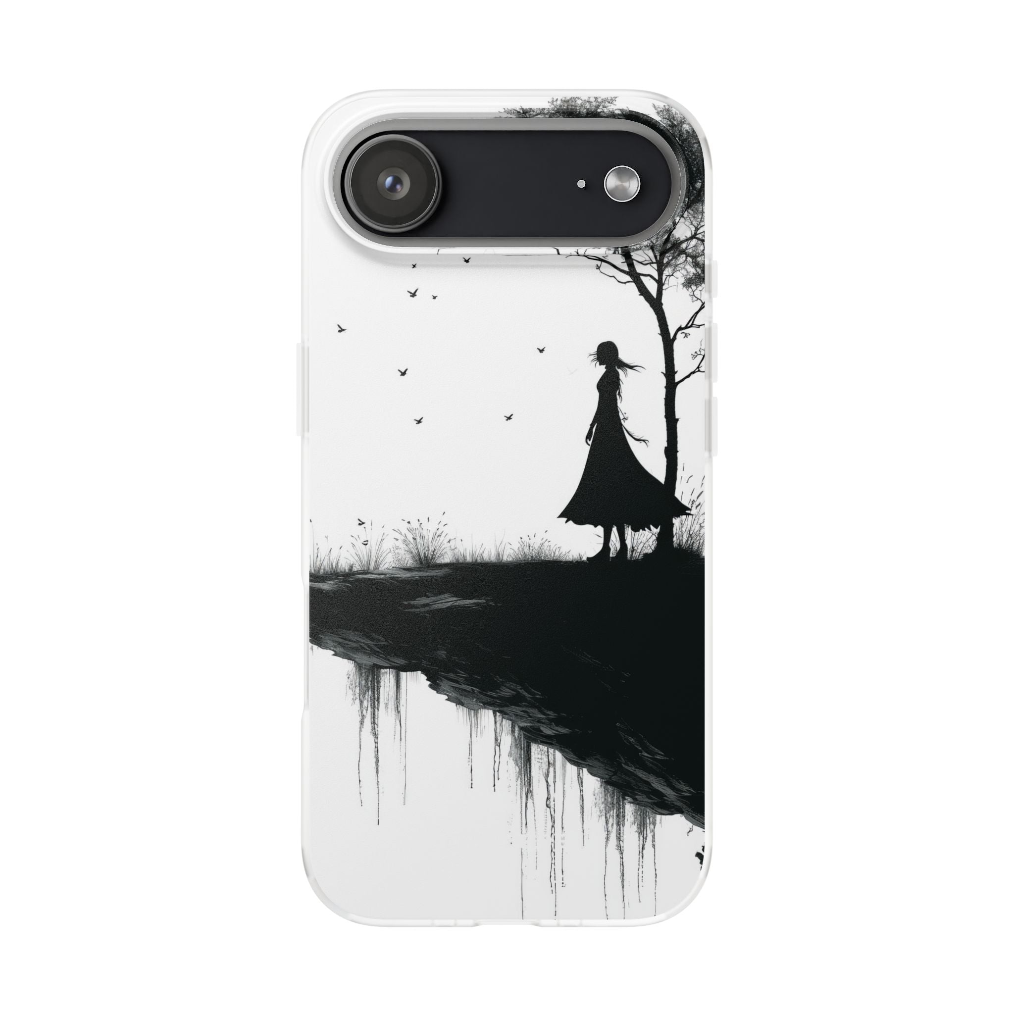 Cliffside Silhouette iPhone 17 Air Case - Soft
