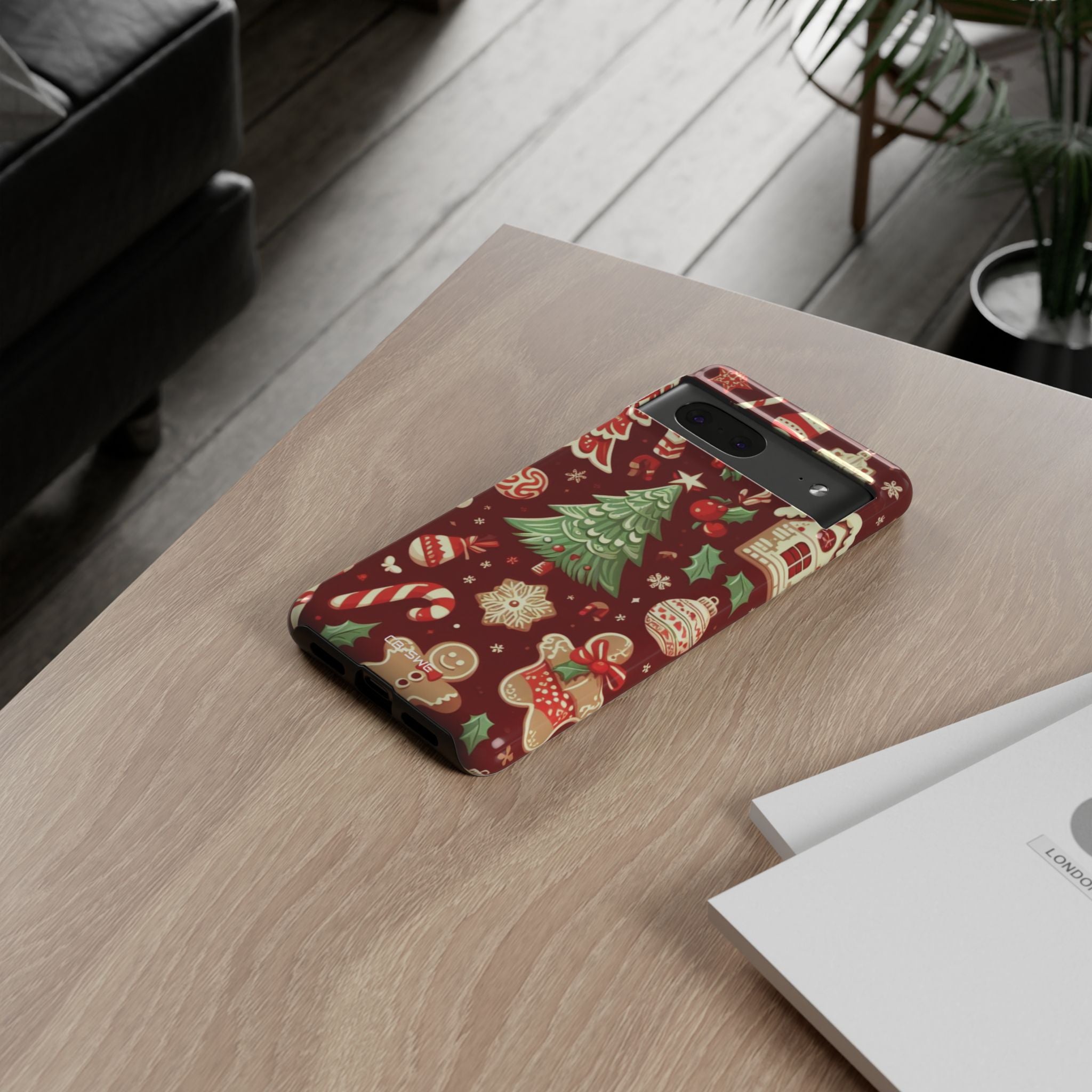 Gingerbread Joy Awaits - Google Pixel Case