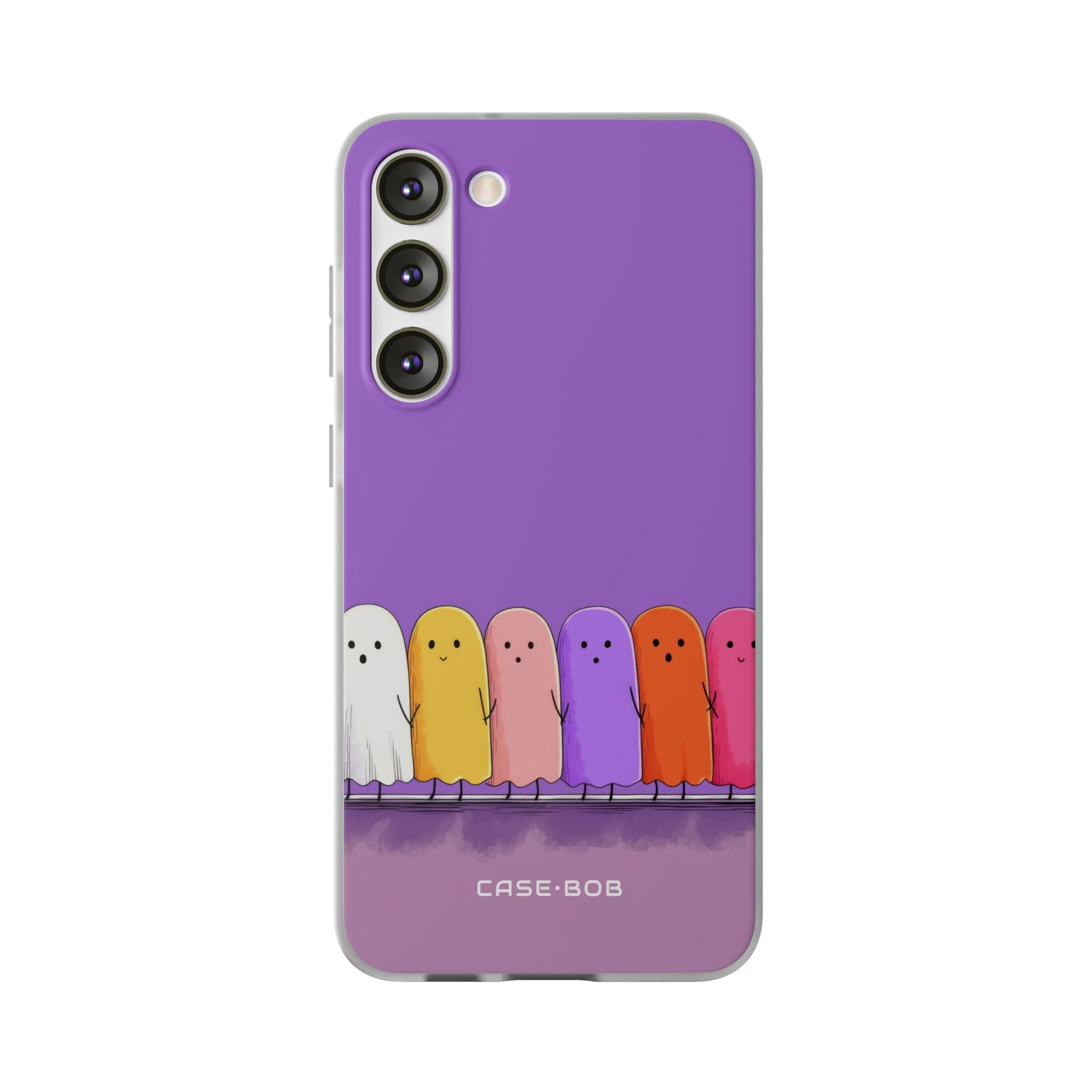 Colorful Ghosts Samsung S23 Plus Case - Soft
