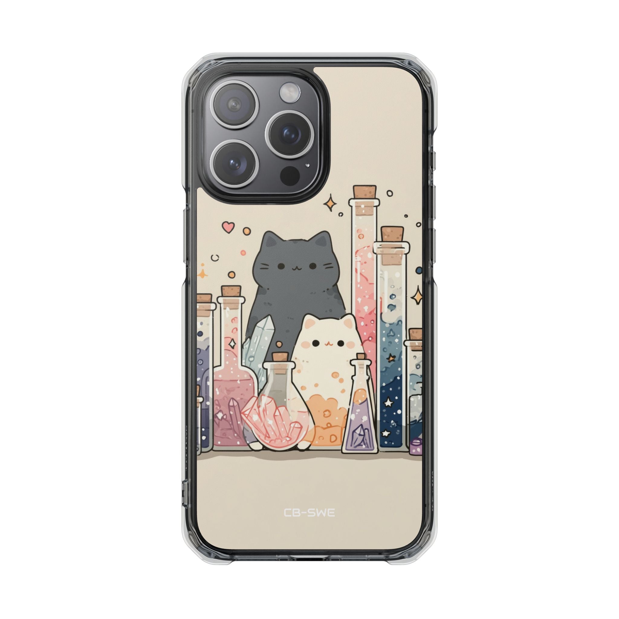 Cats Brew Potions iPhone Case - Impact