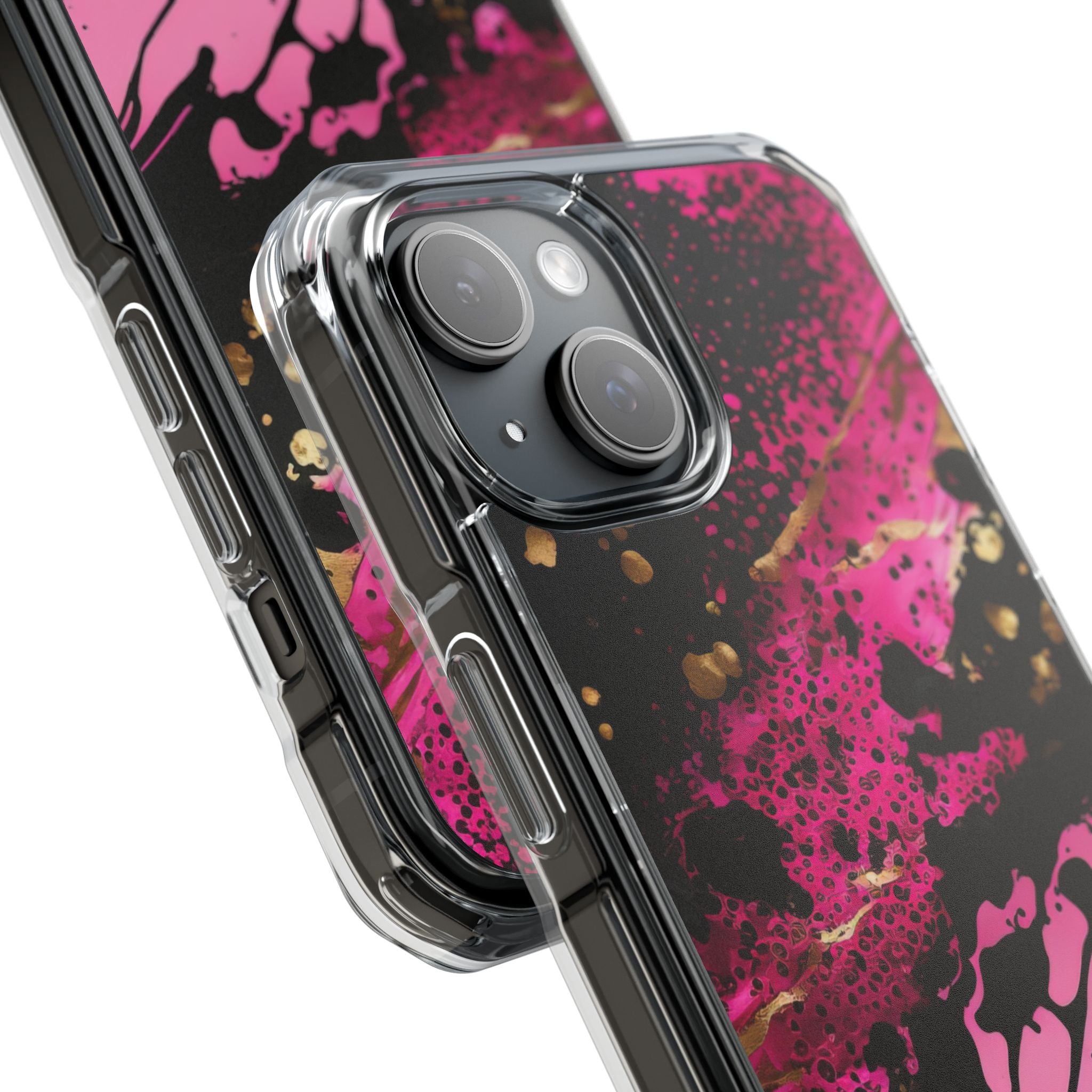 Dynamic Splatter Elegance iPhone Case - Impact