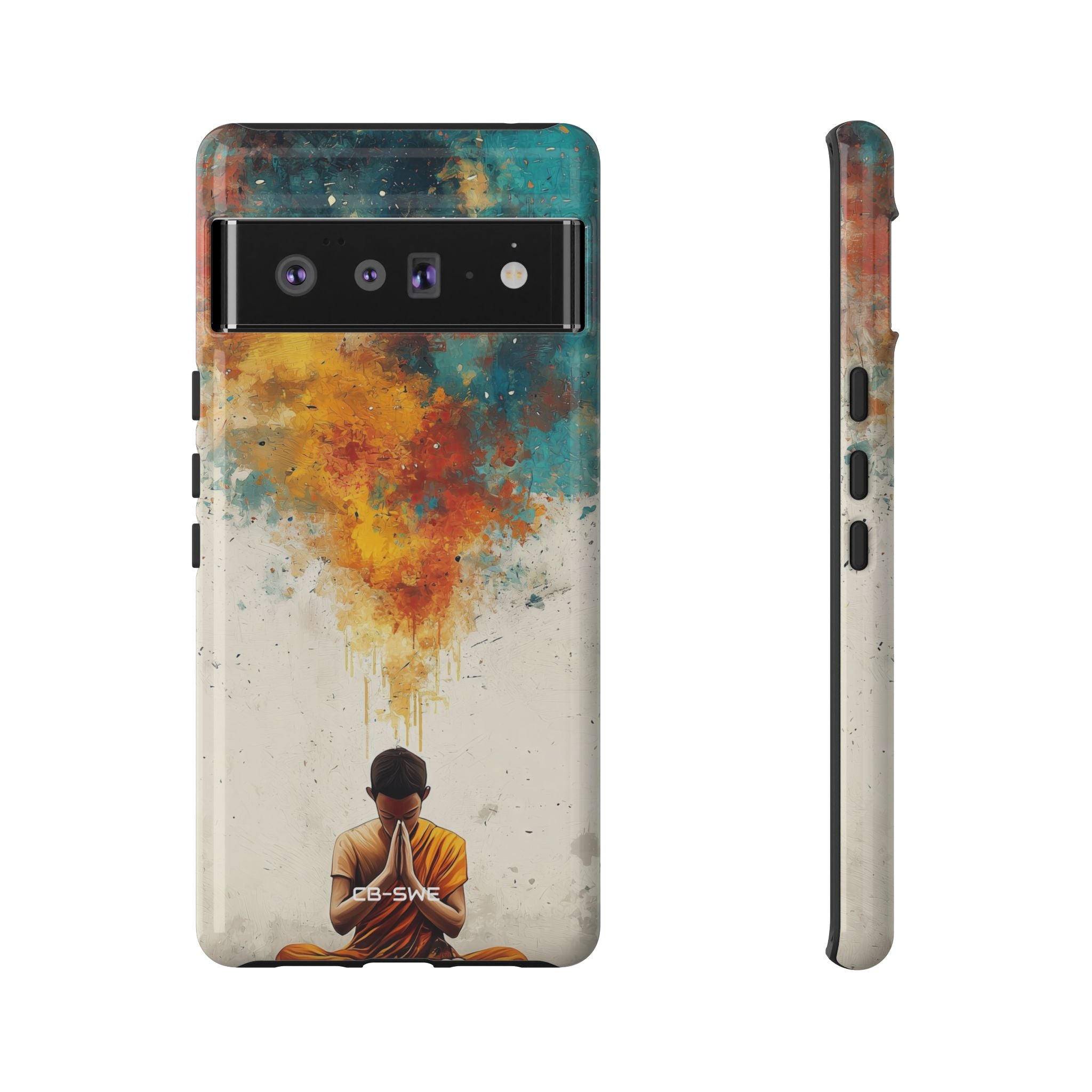 Monk Embracing Enlightenment - Google Pixel Case