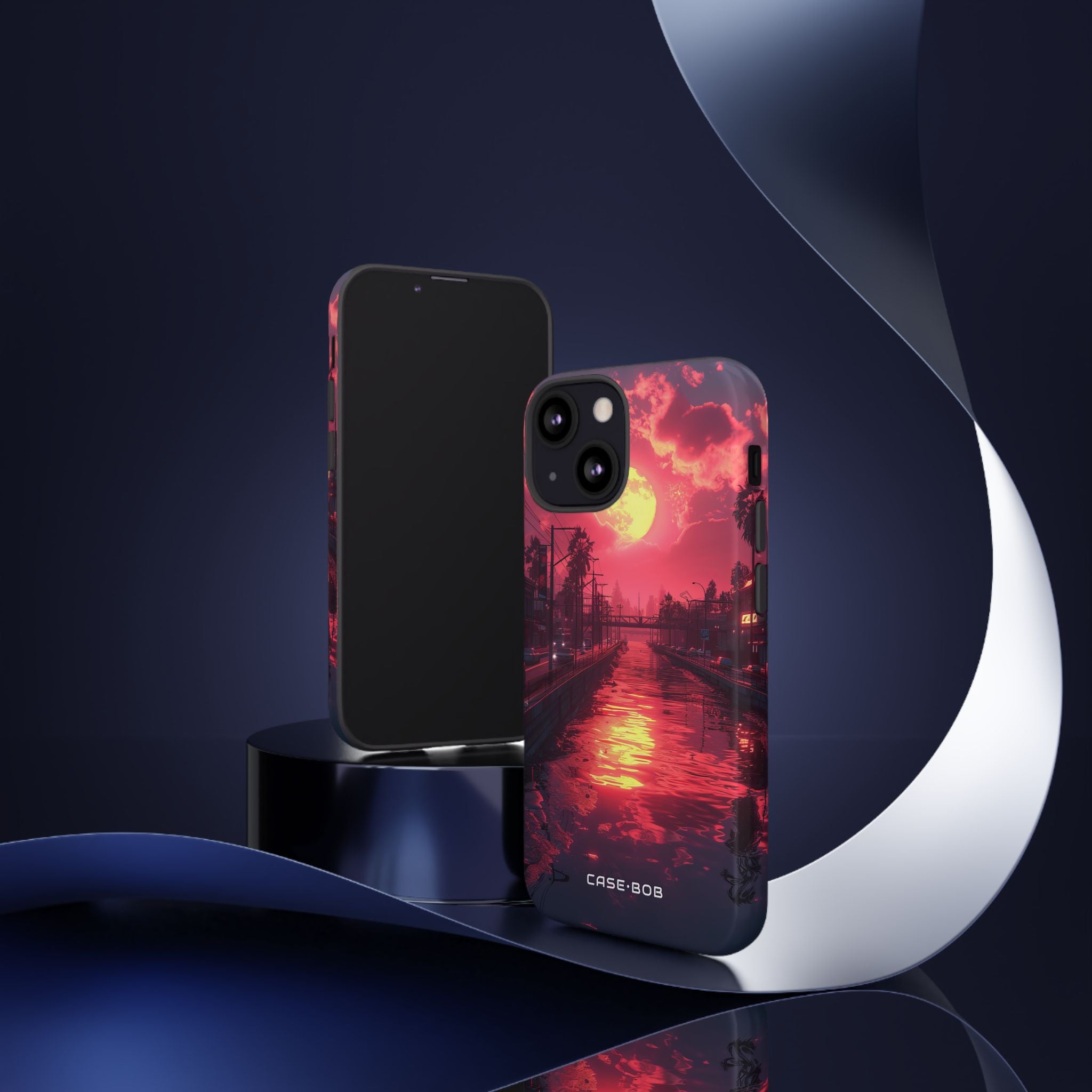 Luminous Moonlight iPhone 13 Mini Case - Tough