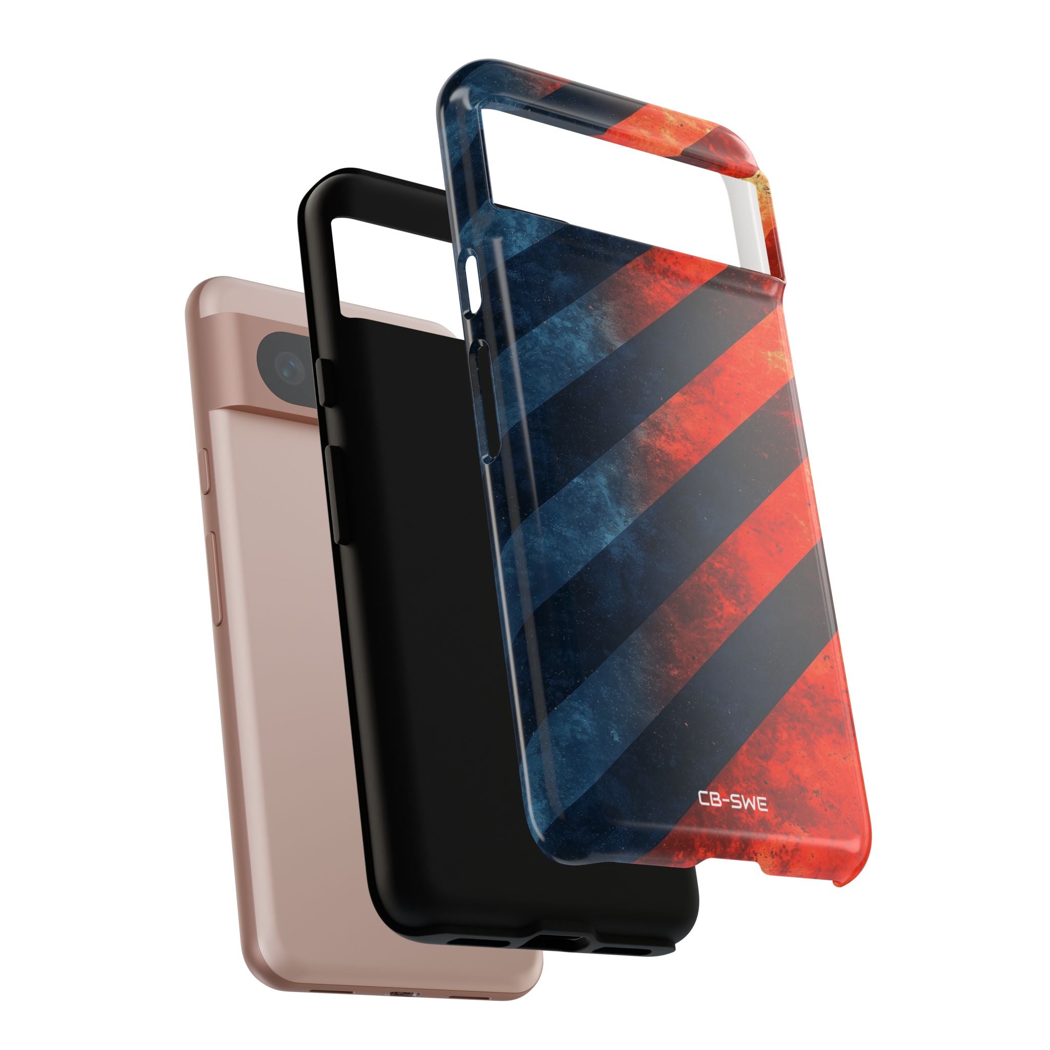 Dynamic Color Stripes - Google Pixel Case