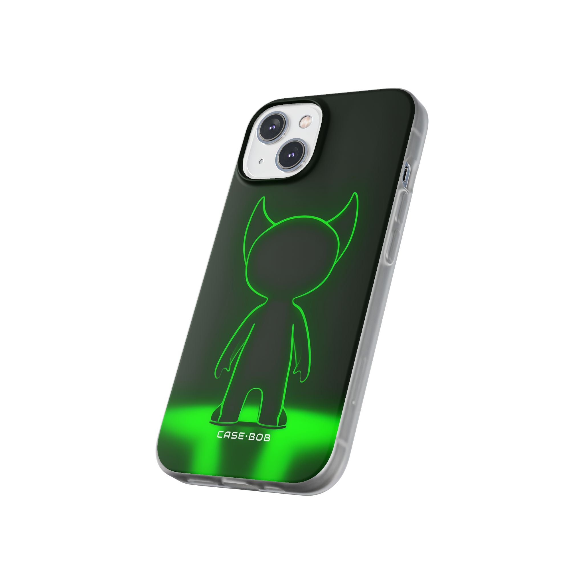 Neon Horned Glow iPhone 14 Case - Soft