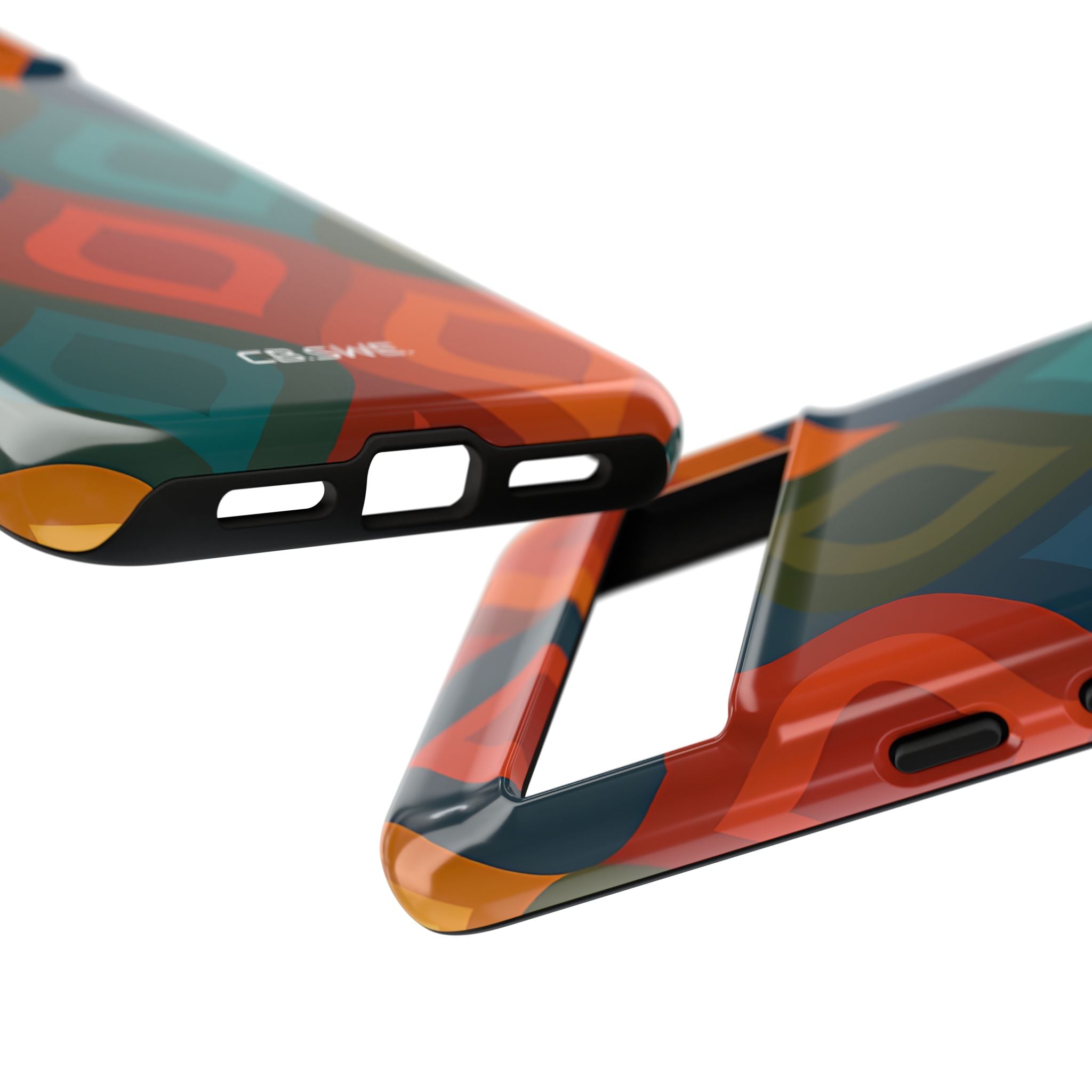 Vibrant Retro Diamond Mid-Century Seamless Google Pixel 8 - Tough