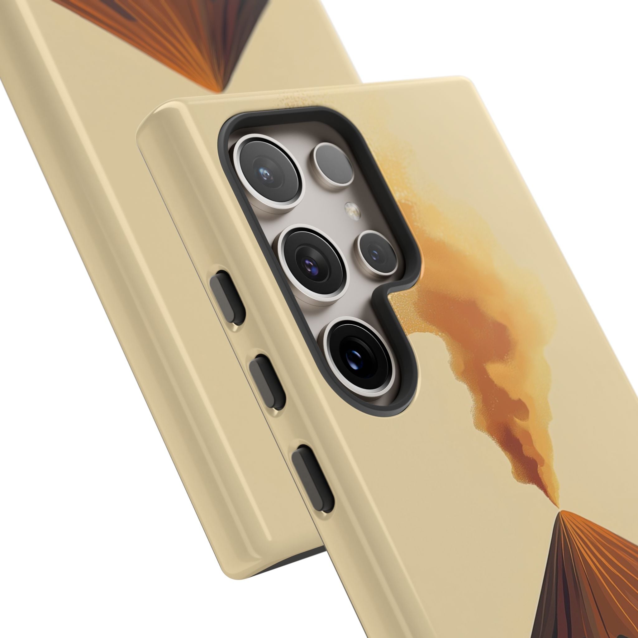 Volcano Erupts Brightly - Samsung Case