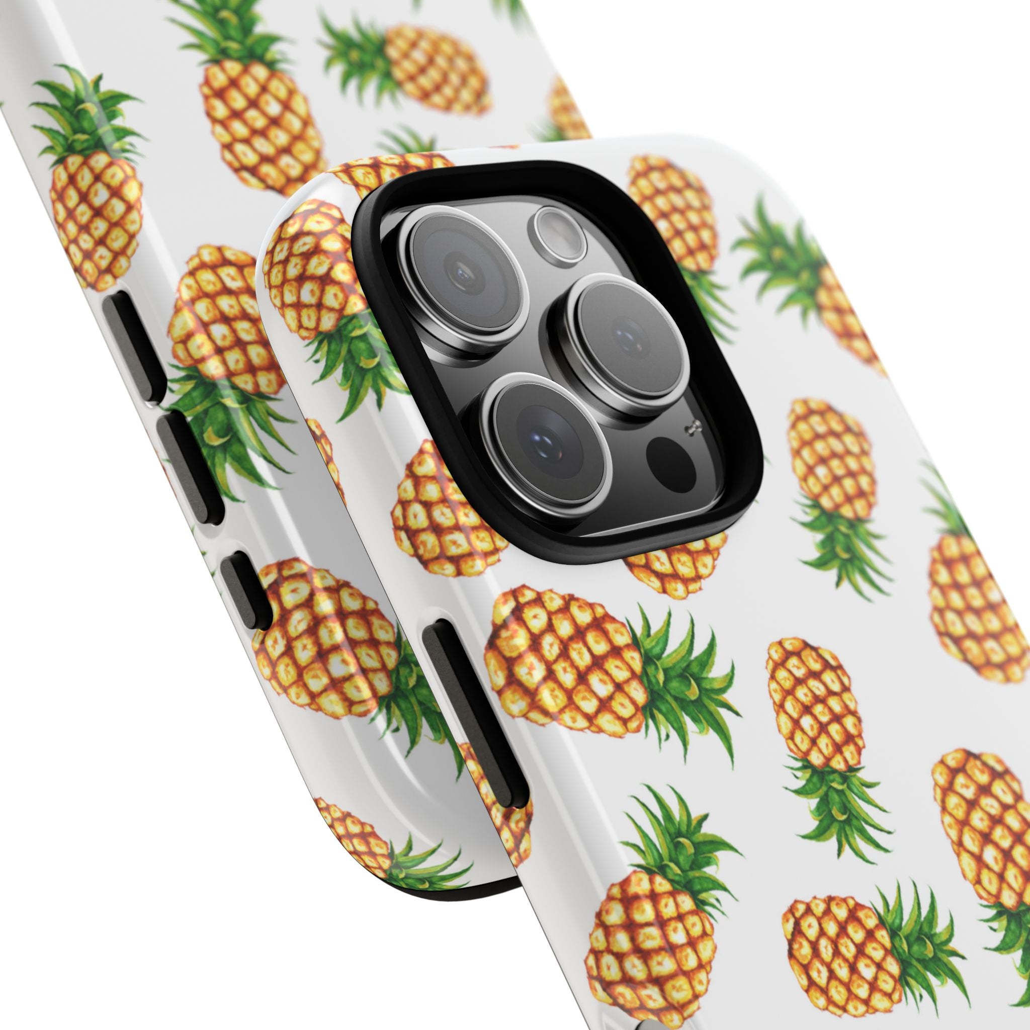 Pineapples Dance Joyfully - iPhone Case