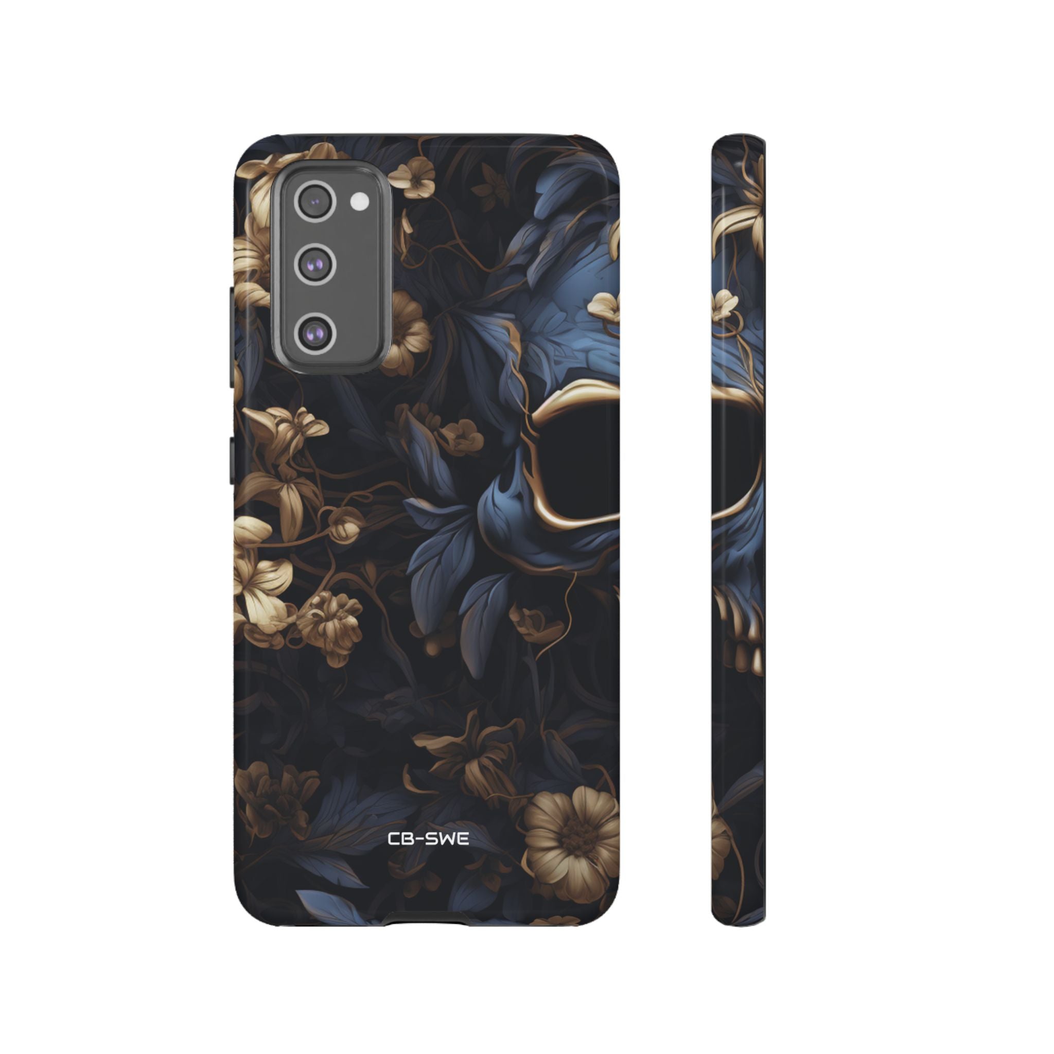 Gothic Floral Skull - Samsung Case