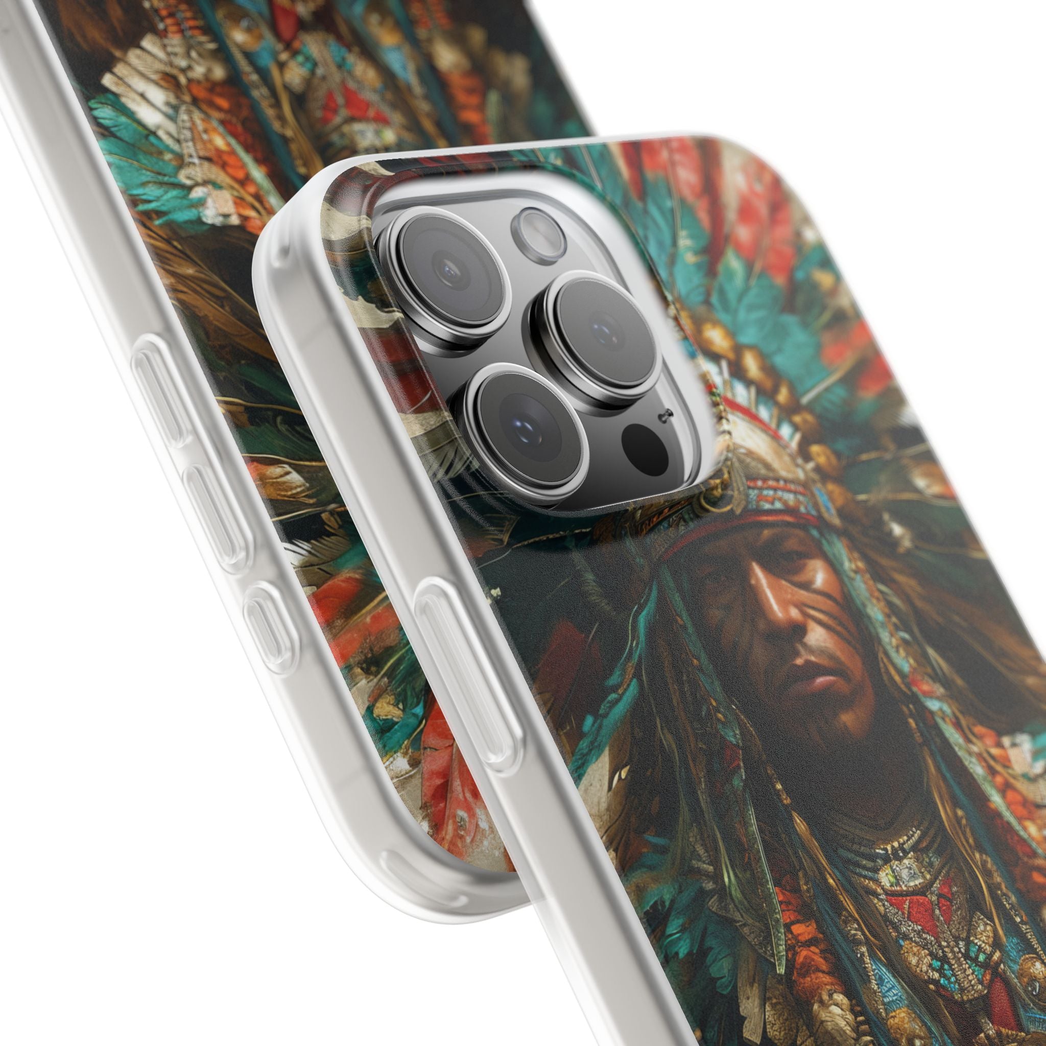 Feathered Majesty iPhone 16 Pro Max Case - Soft