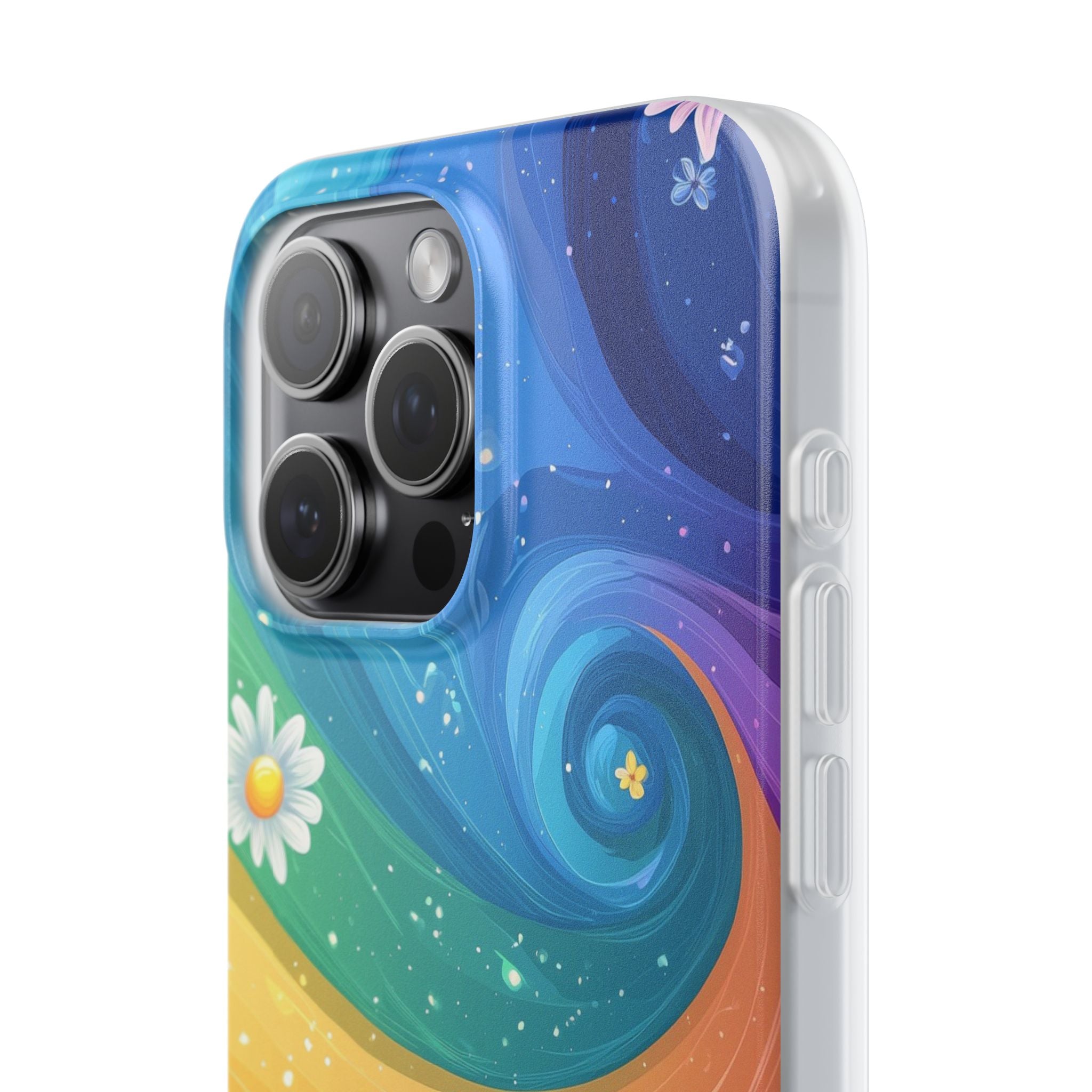 Vortex Bloom iPhone 15 Pro Max Case - Soft