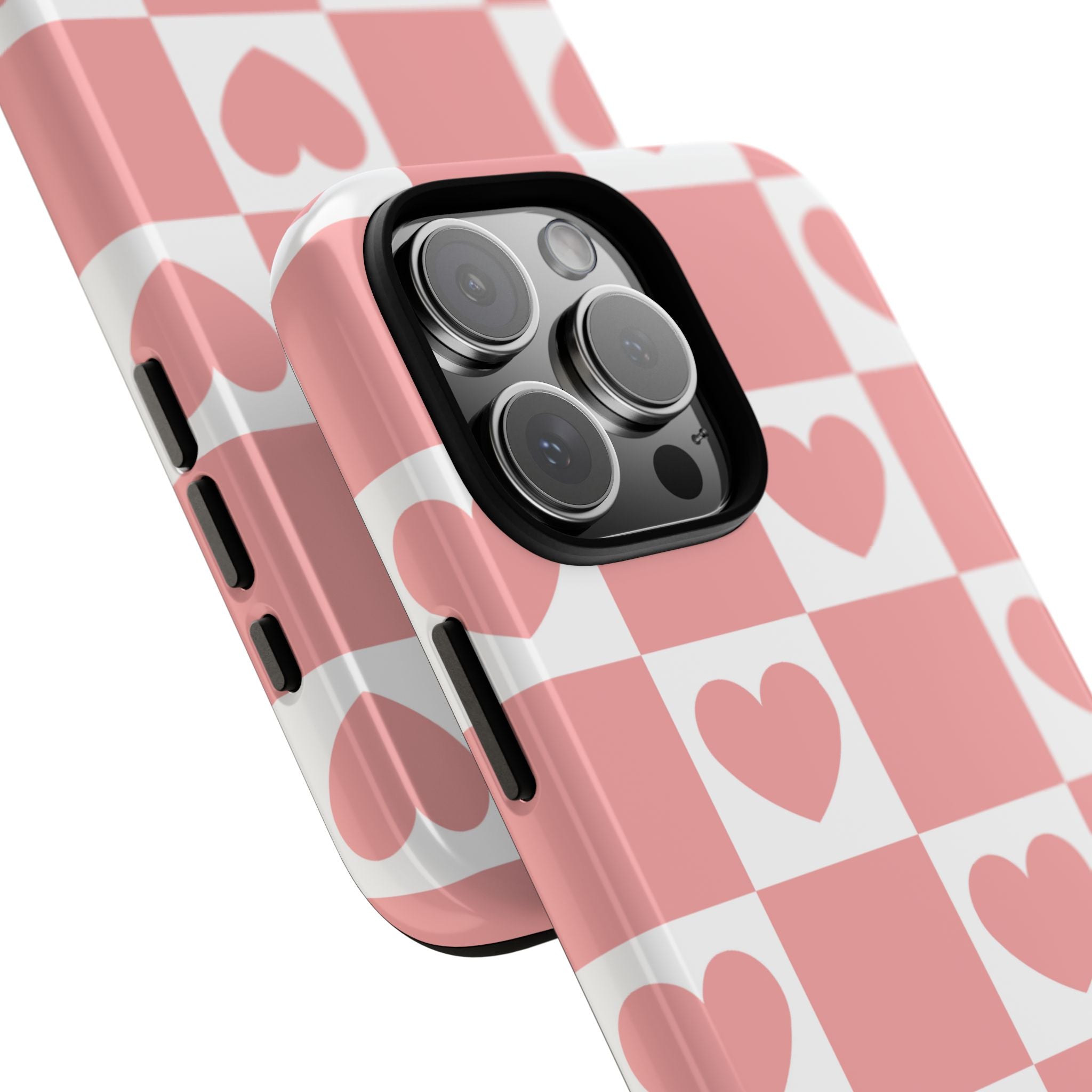 Love Checkered Harmony - iPhone Case