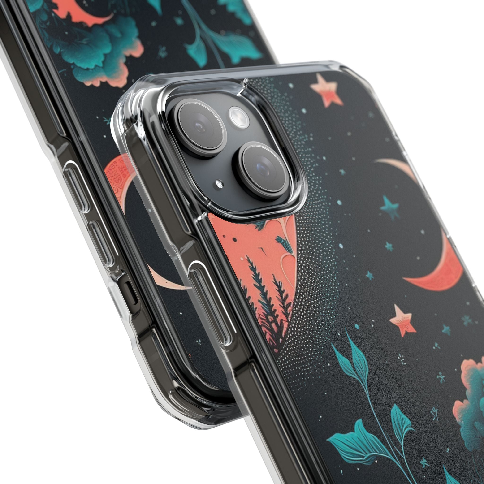 Cosmic Floral Dreams iPhone Case - Impact