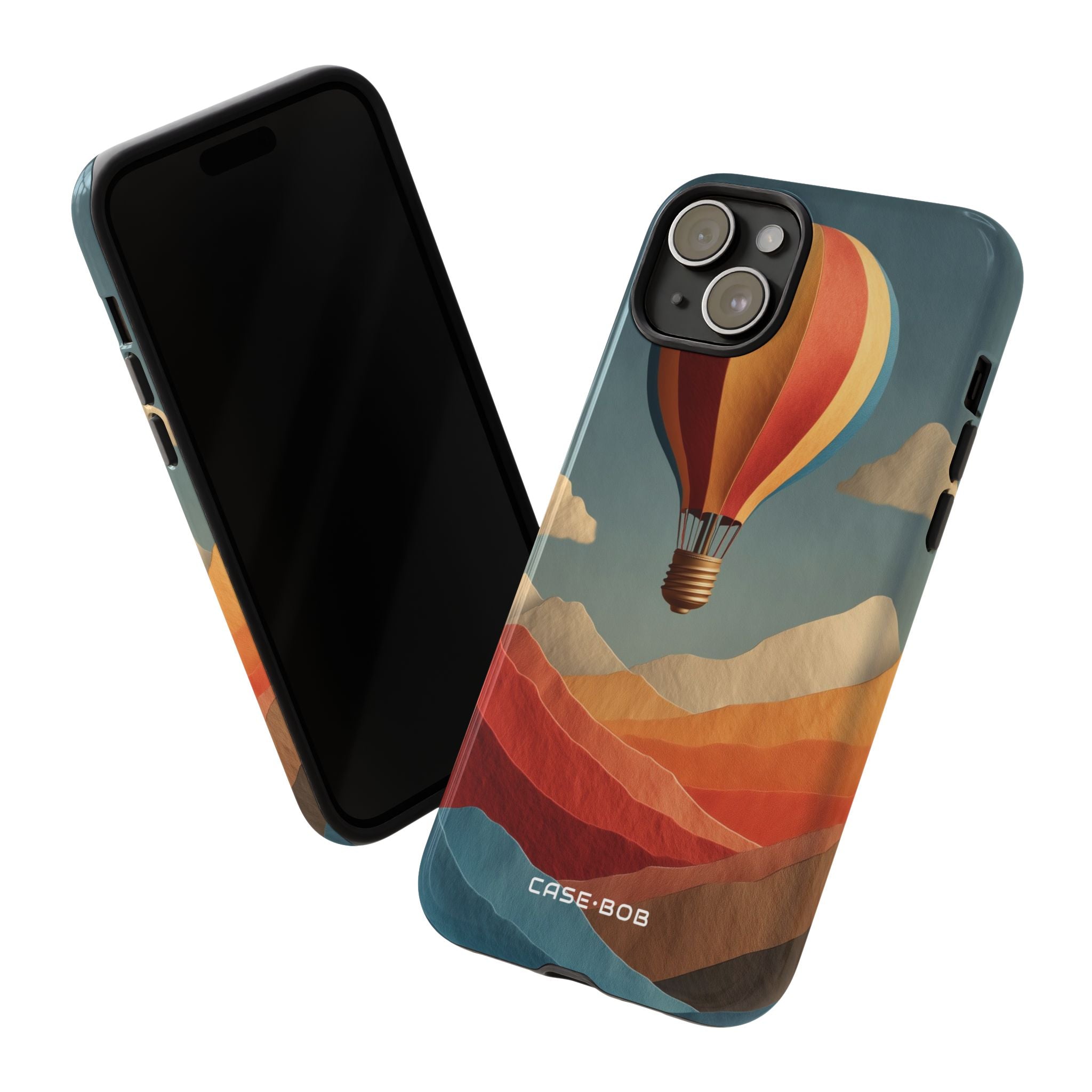 Lightbulb Balloon iPhone 15 Plus Case - Tough