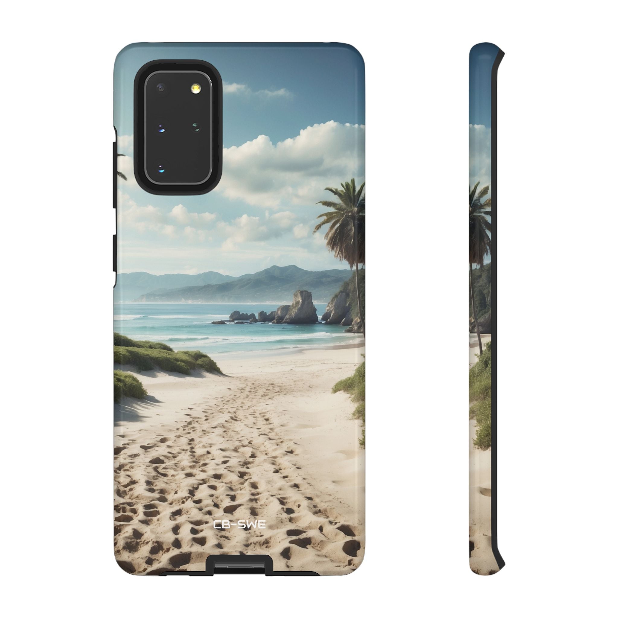 Footprints Trace Sand - Samsung Case