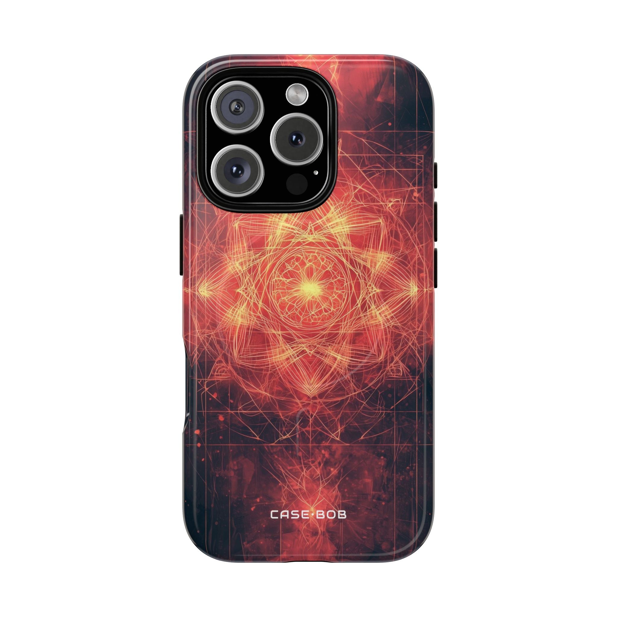 Radiant Mandala iPhone 16 Pro Case - Tough+