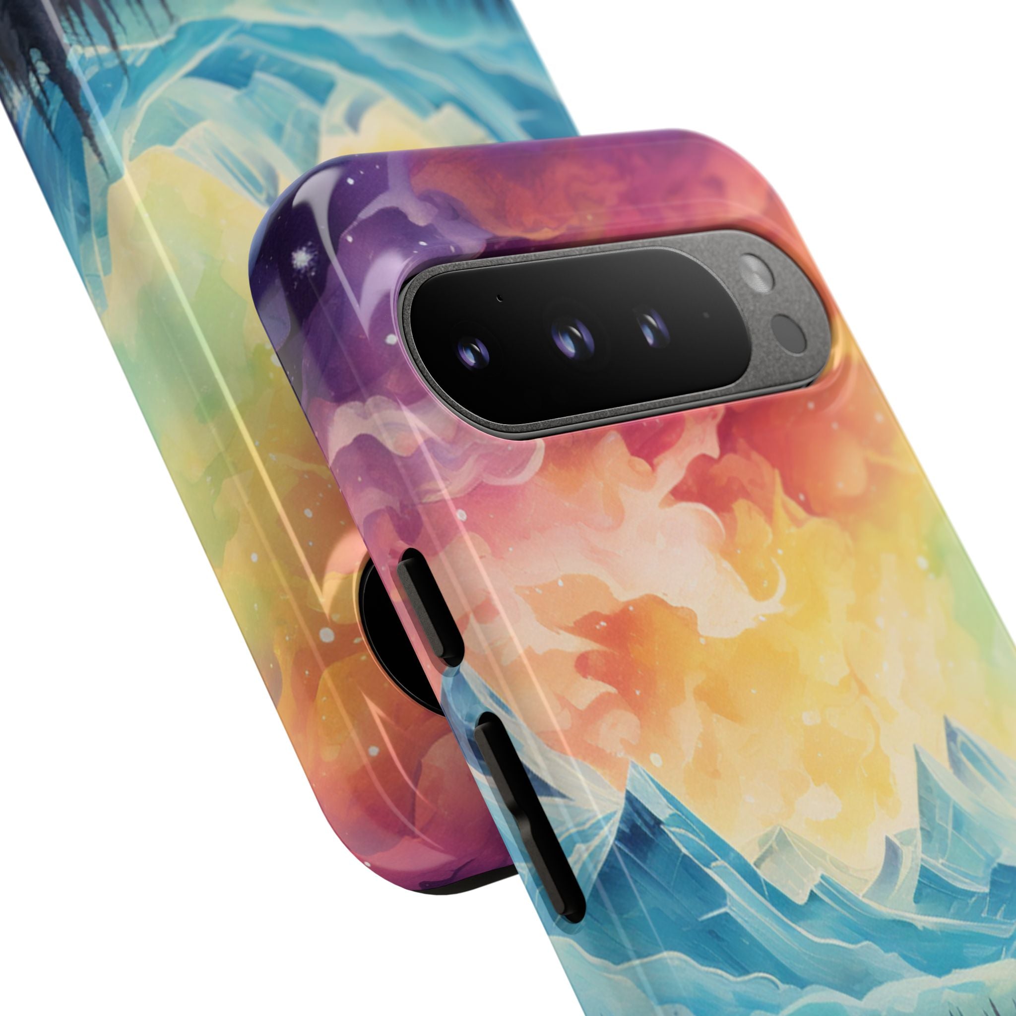Mystical Mountain Sunset - Google Pixel Case