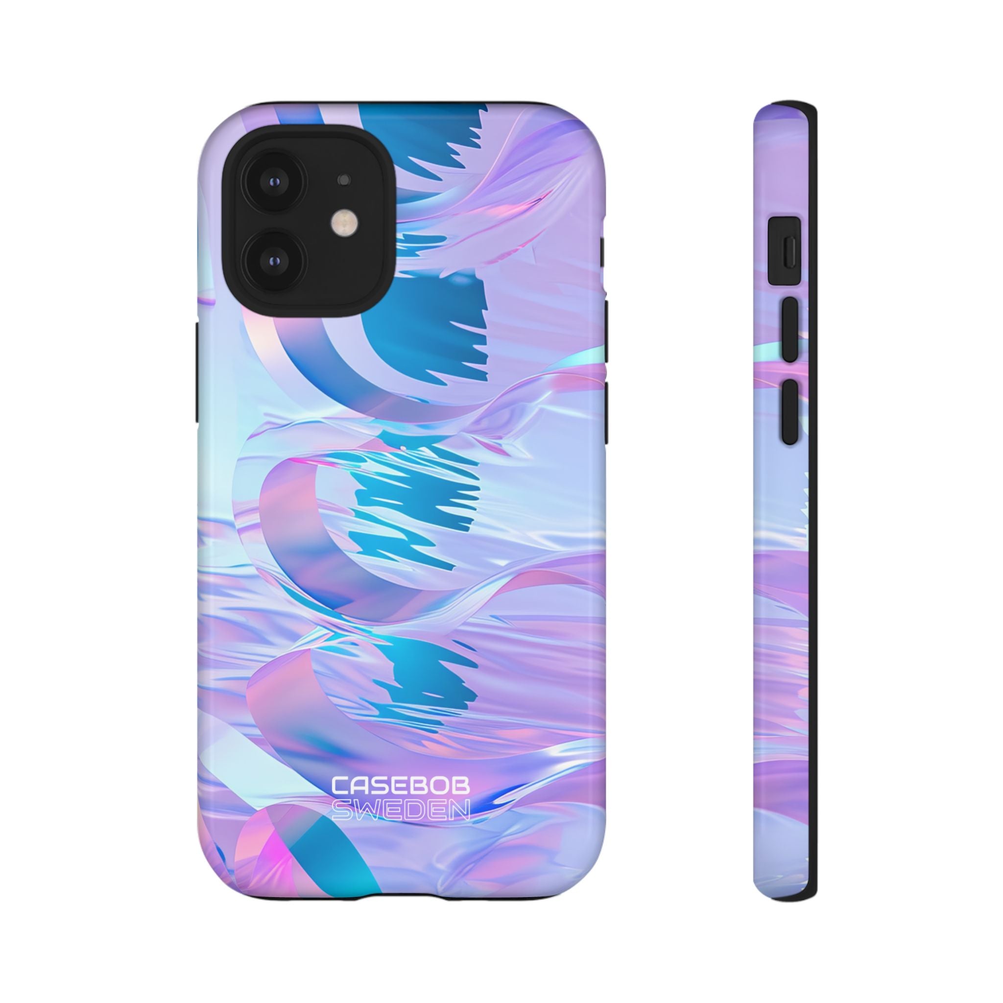 Iridescent Flowing Waves iPhone 12 - Tough