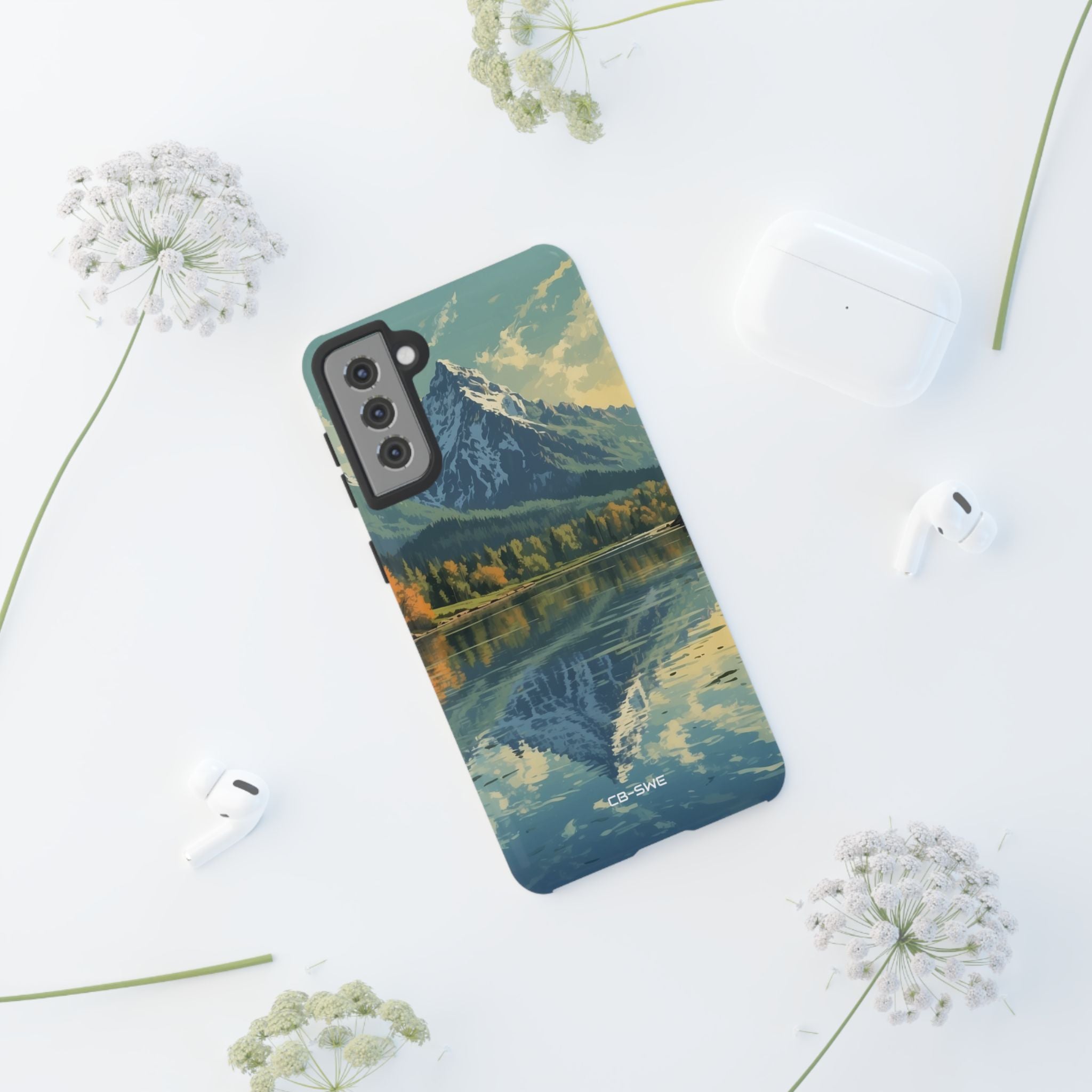 Mountain Reflects Calm - Samsung Case