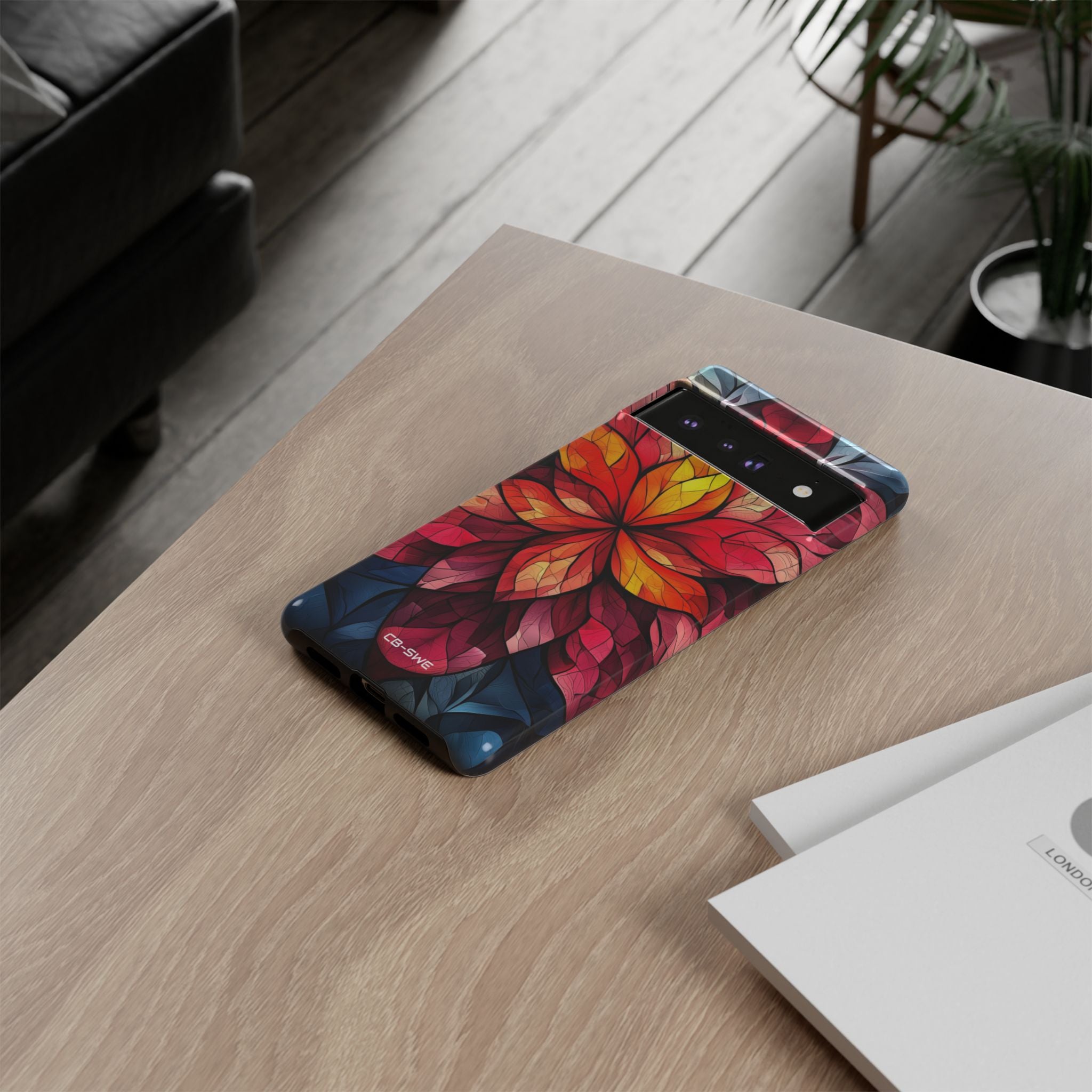 Flame Blossoms Glow - Google Pixel Case