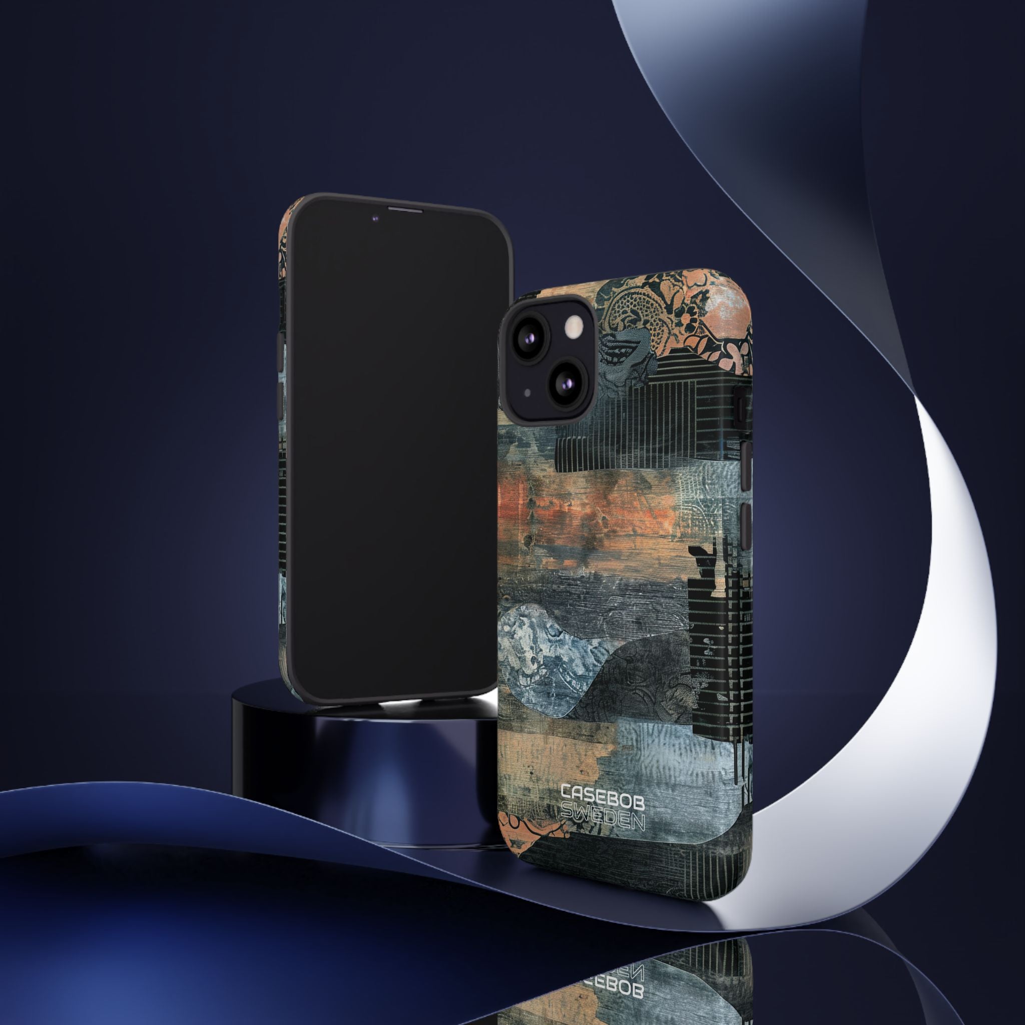 Rust Bloom Tangle iPhone 13 - Tough