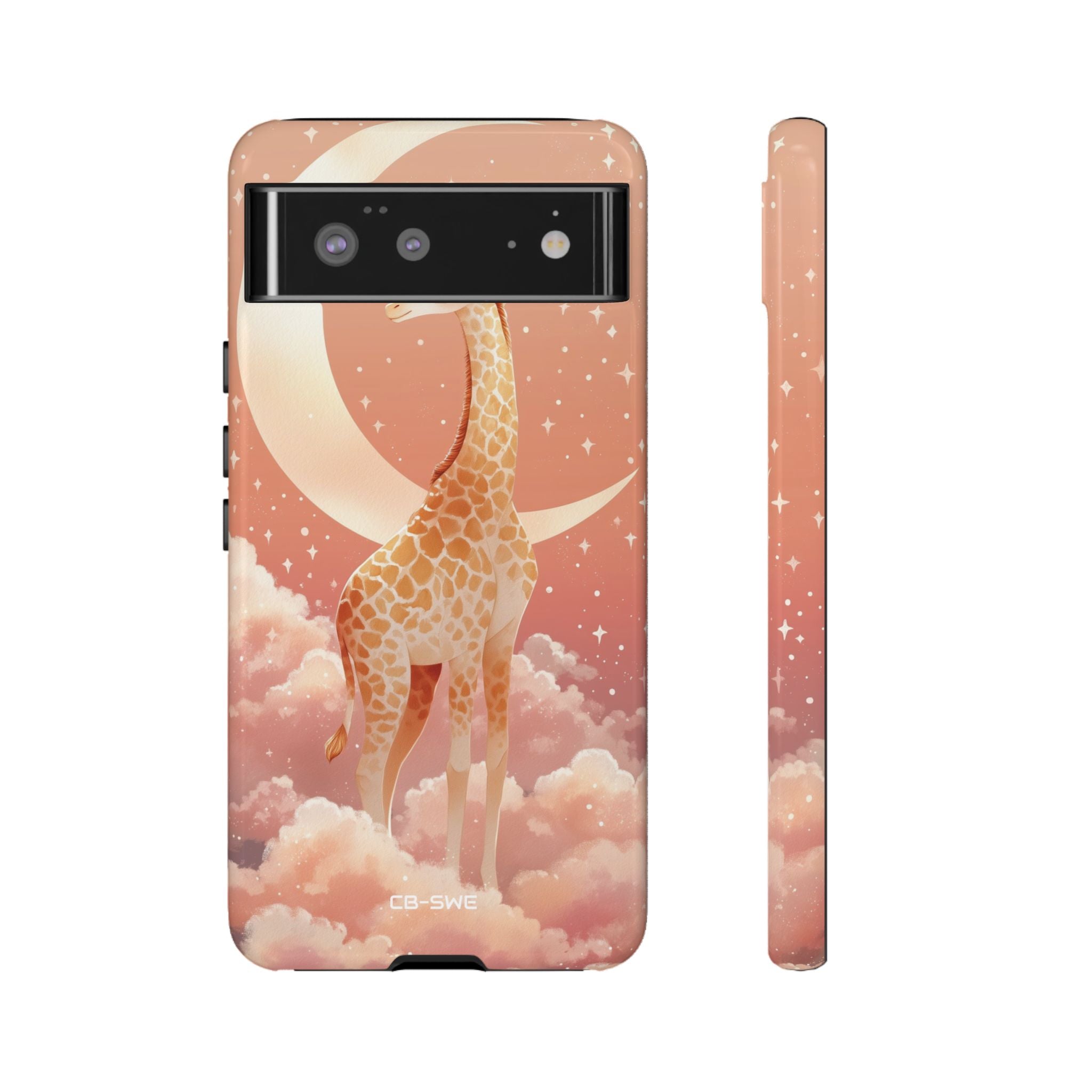 Giraffe Gazes Dreamily - Google Pixel Case