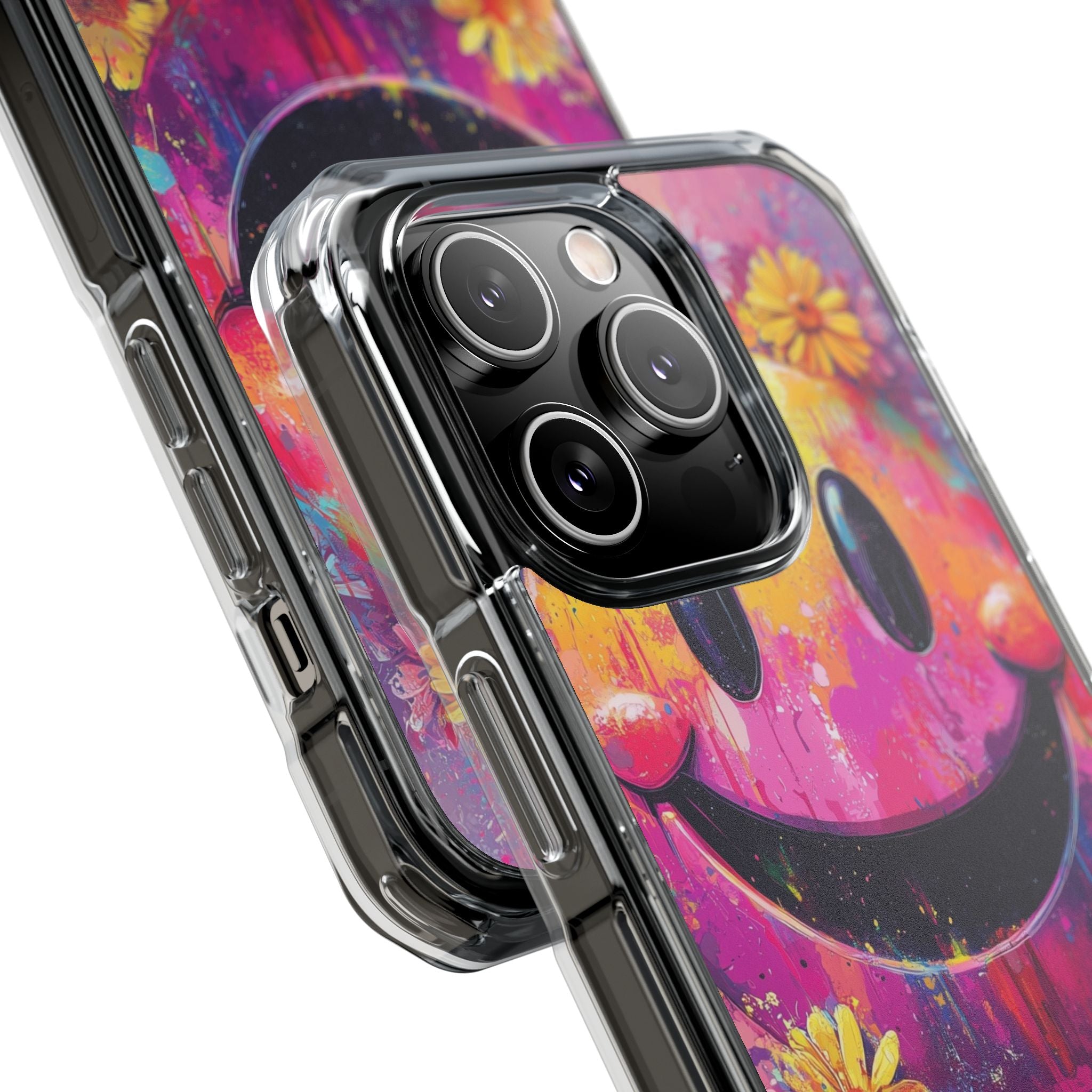 Smiley Bloom iPhone 14 Pro Case - Impact